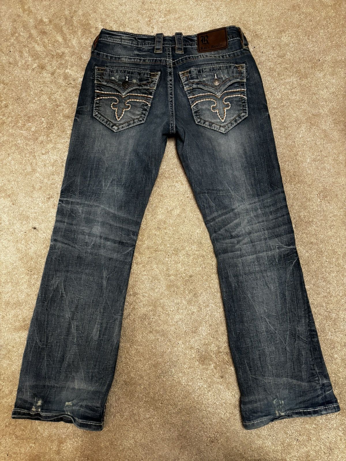 Rock Revival Rock Revival - Ryker Bootcut Jeans Size US 31 - 2 Thumbnail