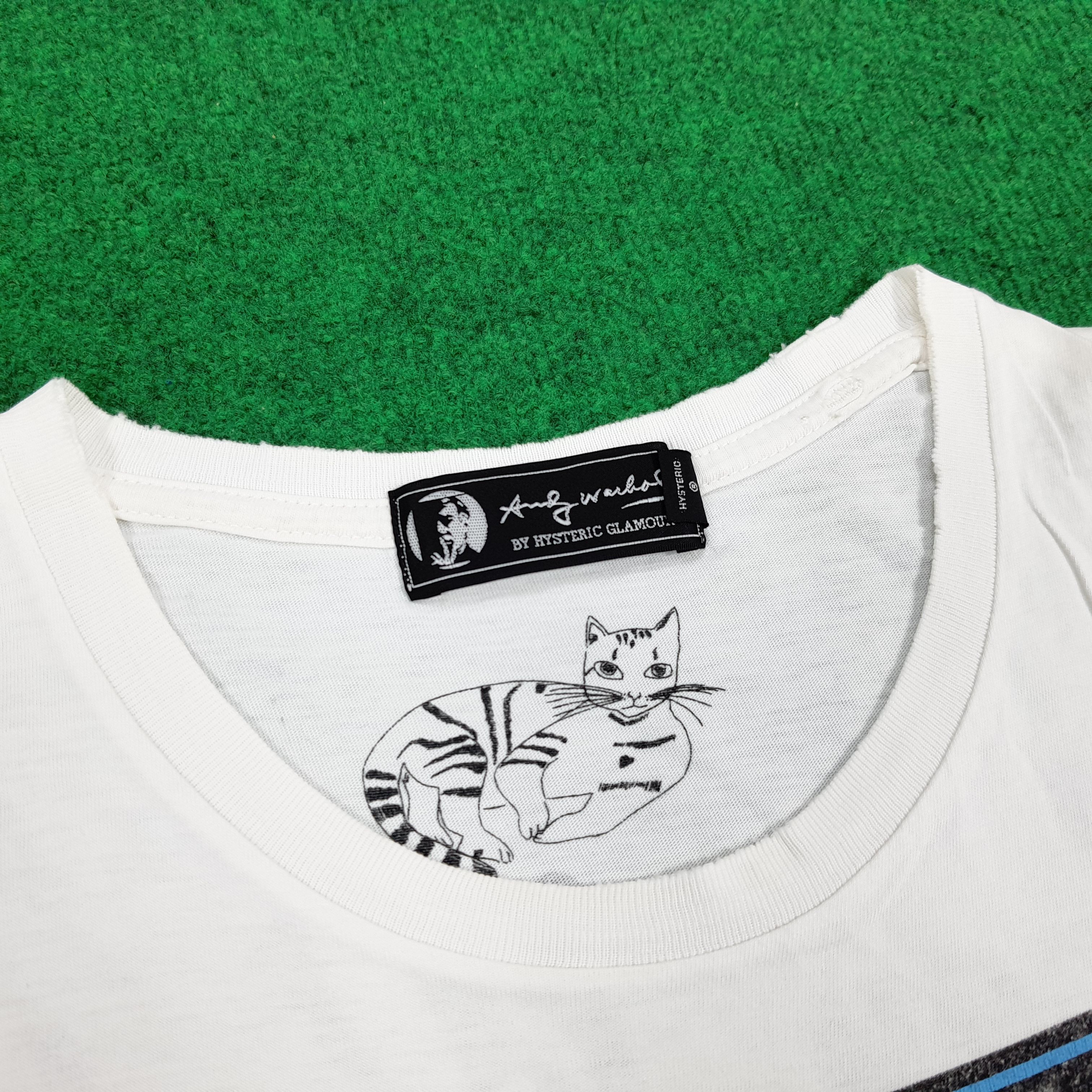 Hysteric Glamour × Japanese Brand × Vintage Vintage Andy Warhol by Hysteric Glamour Japan Brand Tshirt Size US S / EU 44-46 / 1 - 5 Thumbnail