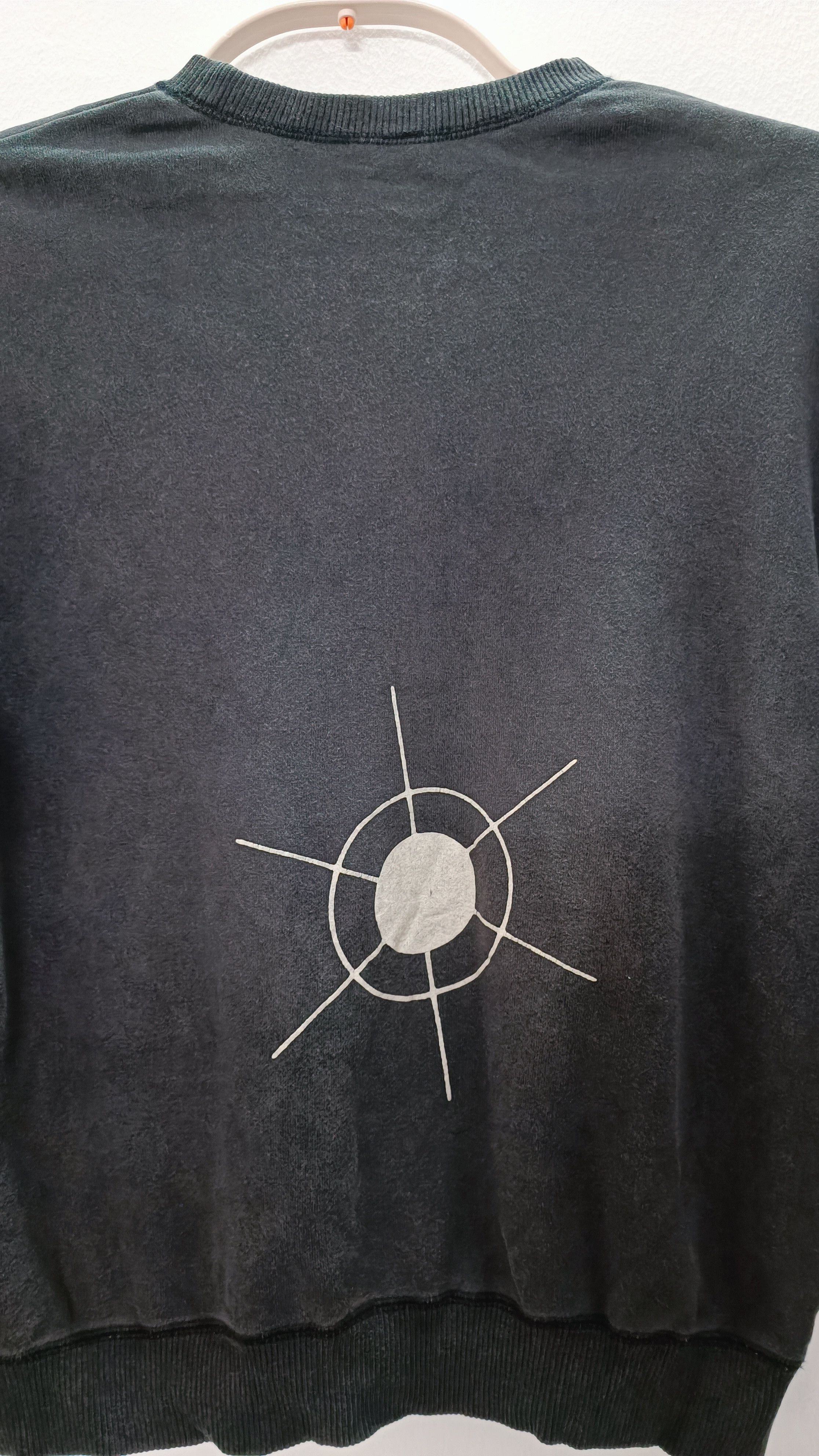 Japanese Brand × Vintage Vintage Look Black Sweatshirts Size M / US 6-8 / IT 42-44 - 6 Thumbnail