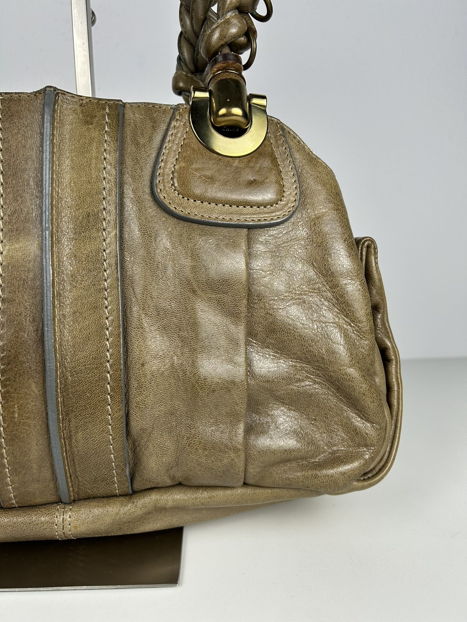 Chloe Vintage y2k chloe heloise leather handbag Size ONE SIZE - 8 Thumbnail
