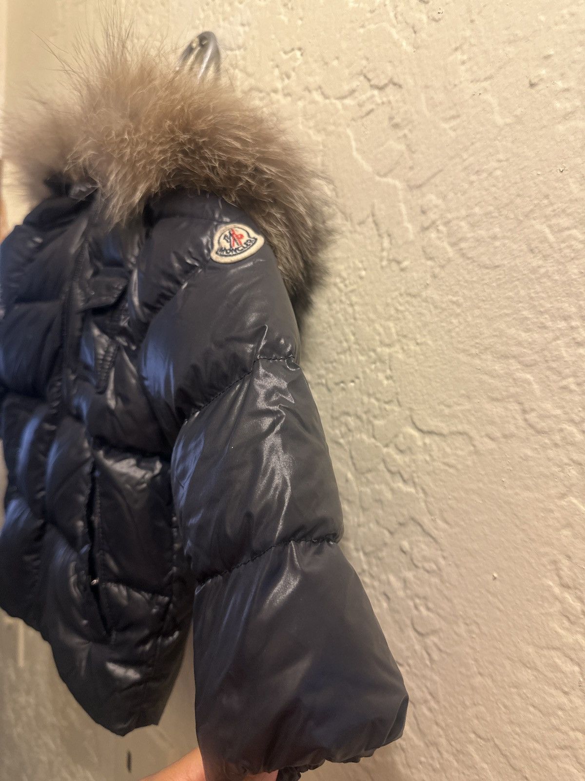 Moncler Kids K2 Hooded Faux Fur-Trimmed Down Jacket 18-24 Months Size XXS / US 00 / IT 34 - 2 Thumbnail