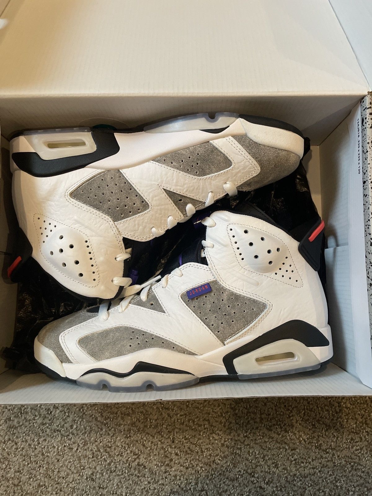 Jordan Brand × Nike Jordan 6 nostalgia flight Size US 7.5 / EU 40-41 - 2 Thumbnail