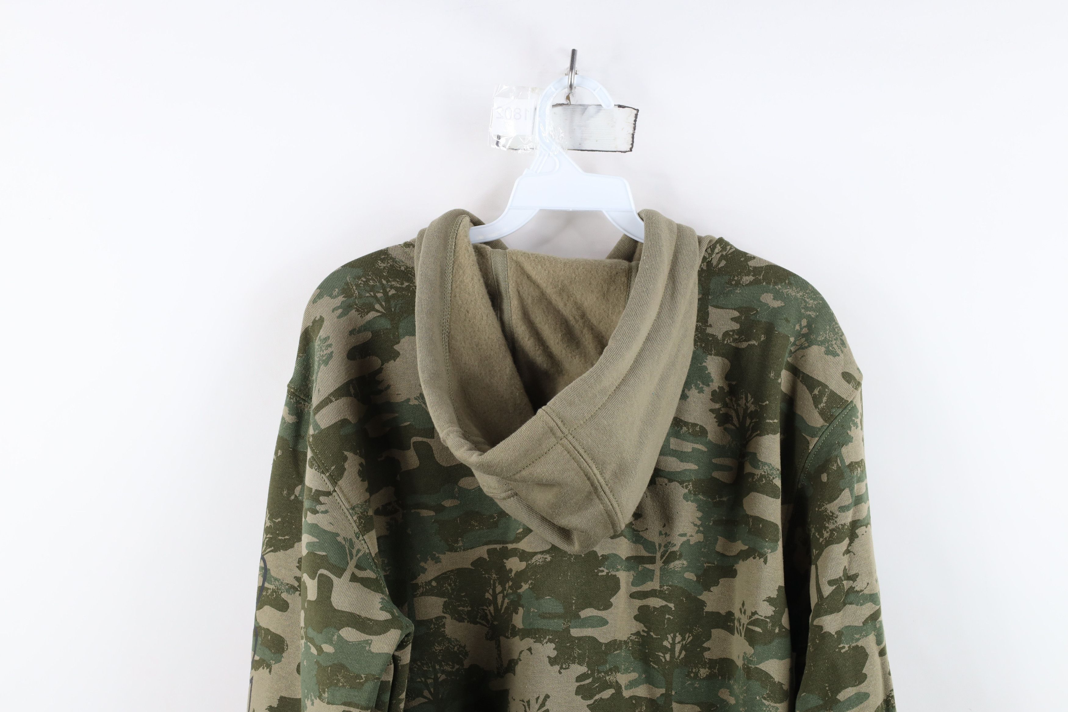 Carhartt New Carhartt Loose Fit Camouflage Hoodie Sweatshirt Green Size US S / EU 44-46 / 1 - 13 Thumbnail