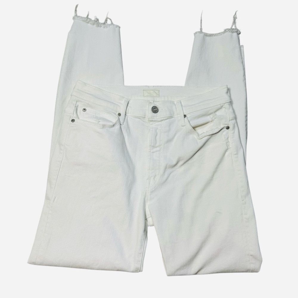 MOTHER MOTHER Stunner Zip Ankle Step Fray in Little Miss Innocent Size 28" / US 6 / IT 42 - 4 Thumbnail