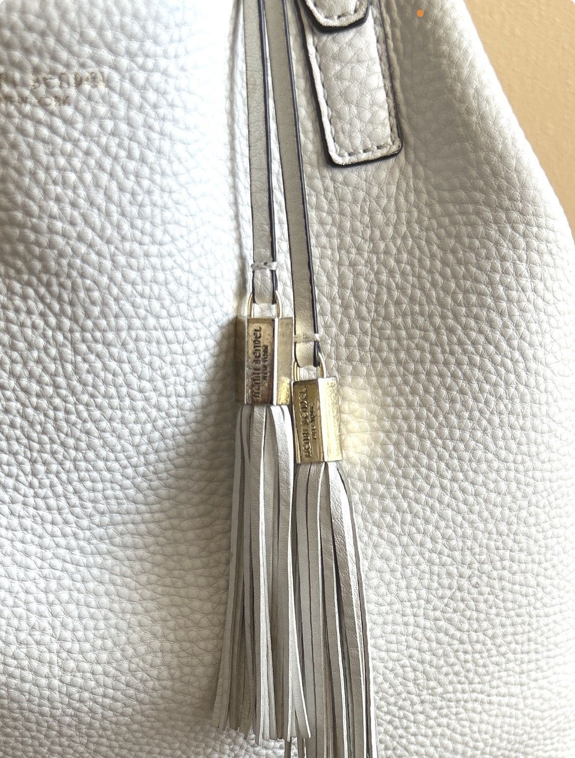 Henri Bendel Henri Bendel White Leather Tote Bag Size ONE SIZE - 5 Thumbnail