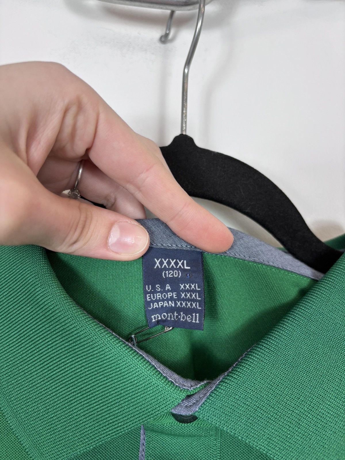 Montbell Montbell Hyundai Men’s Dark Green Long Sleeve Polo Shirt Size US XXL / EU 58 / 5 - 9 Thumbnail