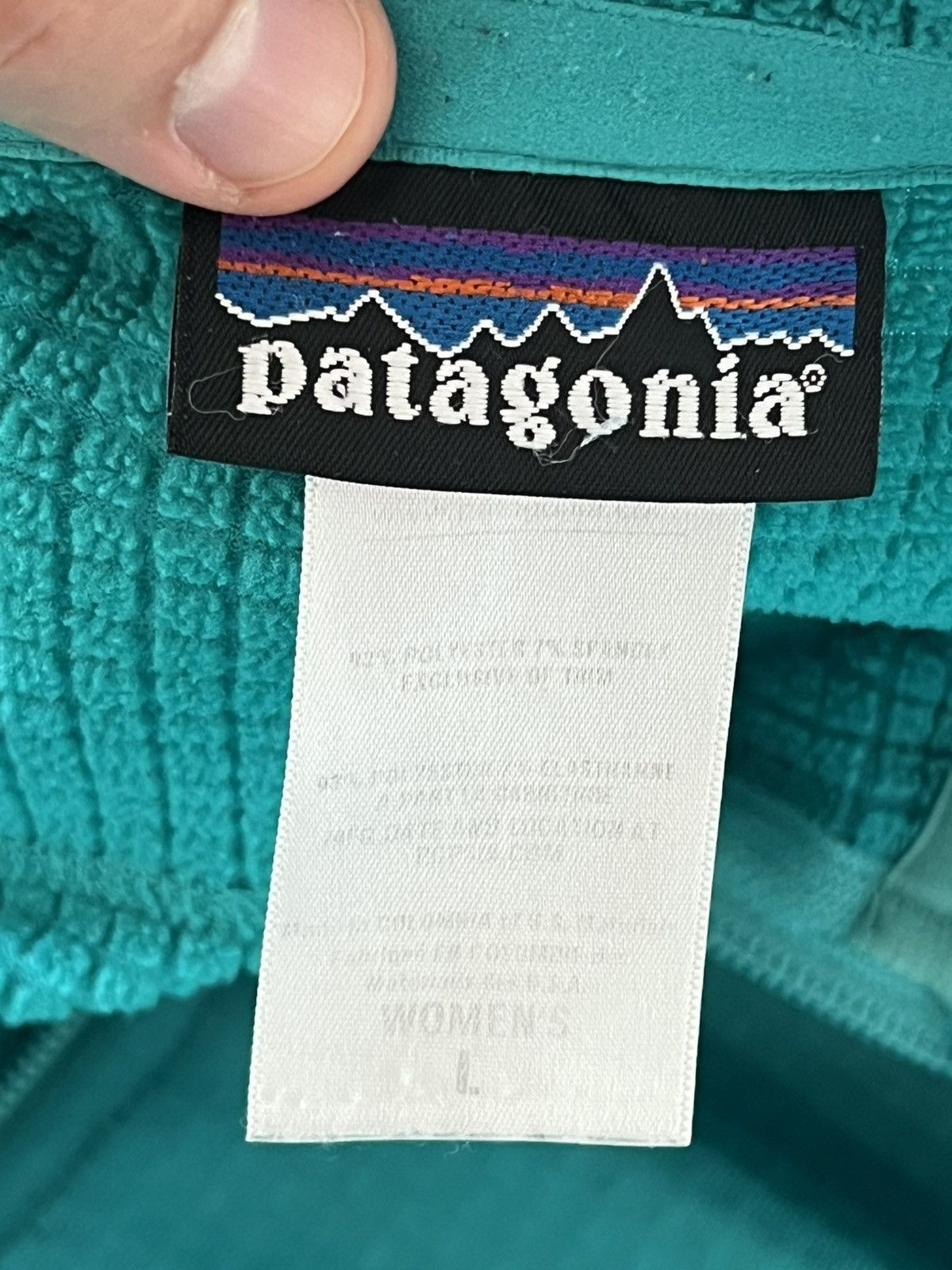 Patagonia Patagonia Polartec Gorpcore Knit Logo USA Fleece Zip Sweater Size L / US 10 / IT 46 - 13 Thumbnail