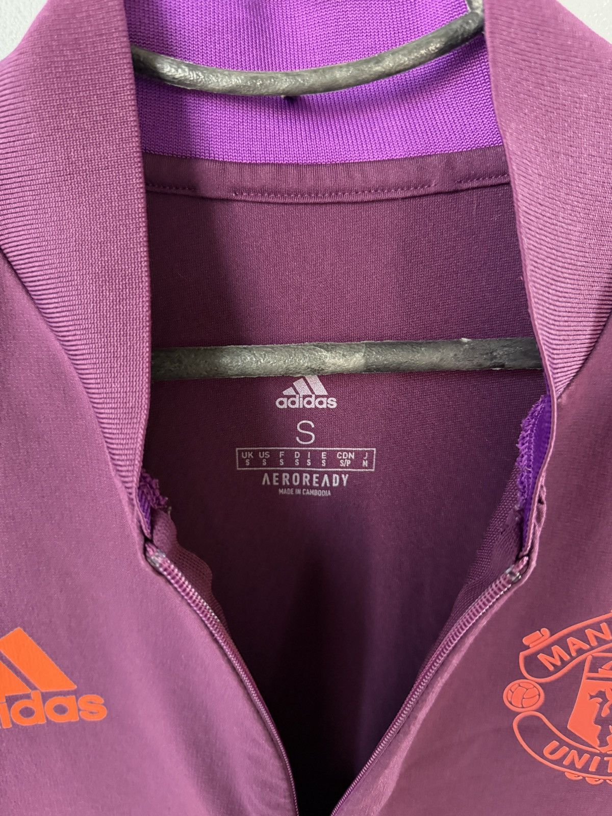 Adidas Adidas Manchester United Long Sleeve Tshirt Size US S / EU 44-46 / 1 - 7 Thumbnail