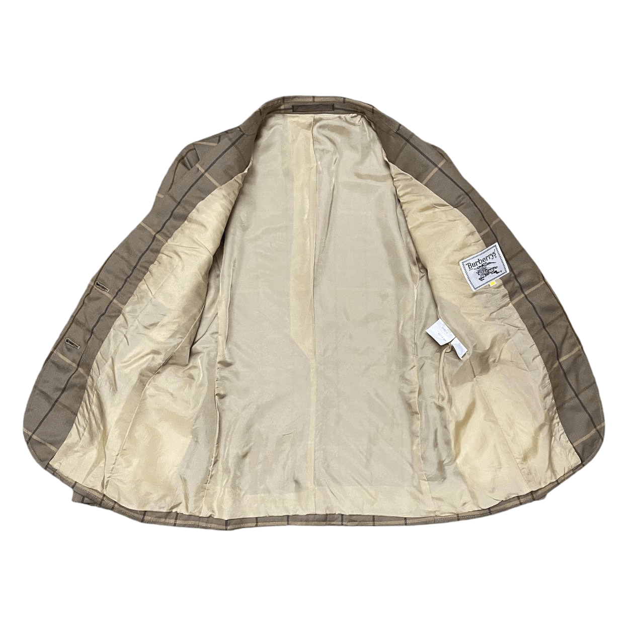 Burberry Vintage 90's Burberry Gold Button Wool Coat Size S / US 4 / IT 40 - 6 Thumbnail