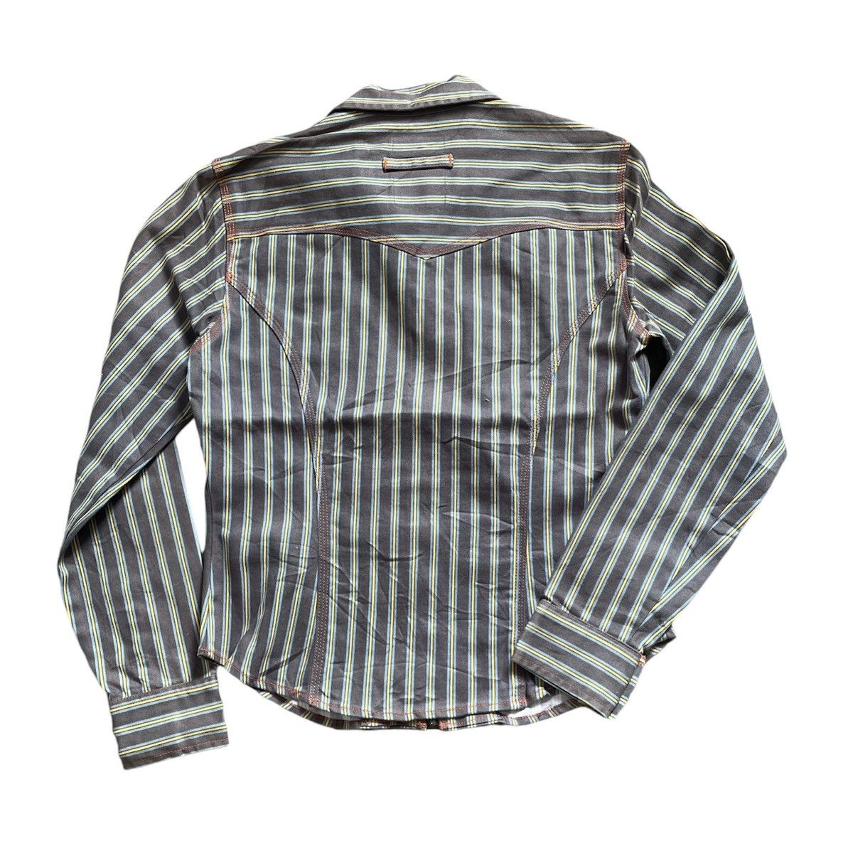 Jean Paul Gaultier Jean Paul Gaultier Stripped Work Jacket Size M / US 6-8 / IT 42-44 - 4 Thumbnail