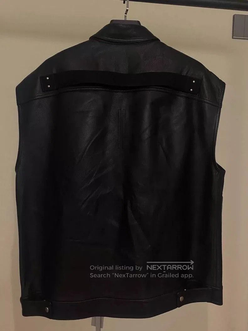 Rick Owens Rick Owens Lambskin Leather Vest. Size US L / EU 52-54 / 3 - 2 Thumbnail