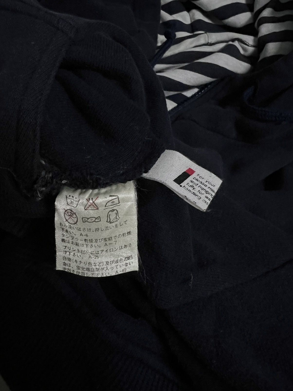 Issey Miyake × Vintage Vintage 80s Issey Miyake Reversible Hoodie Size US M / EU 48-50 / 2 - 8 Thumbnail
