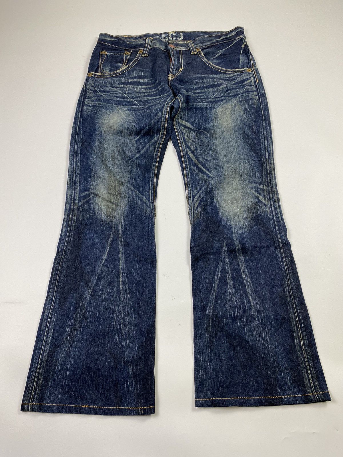 Edwin vintage denim edwin japan flared jeans pant Size US 32 / EU 48 - 4 Thumbnail