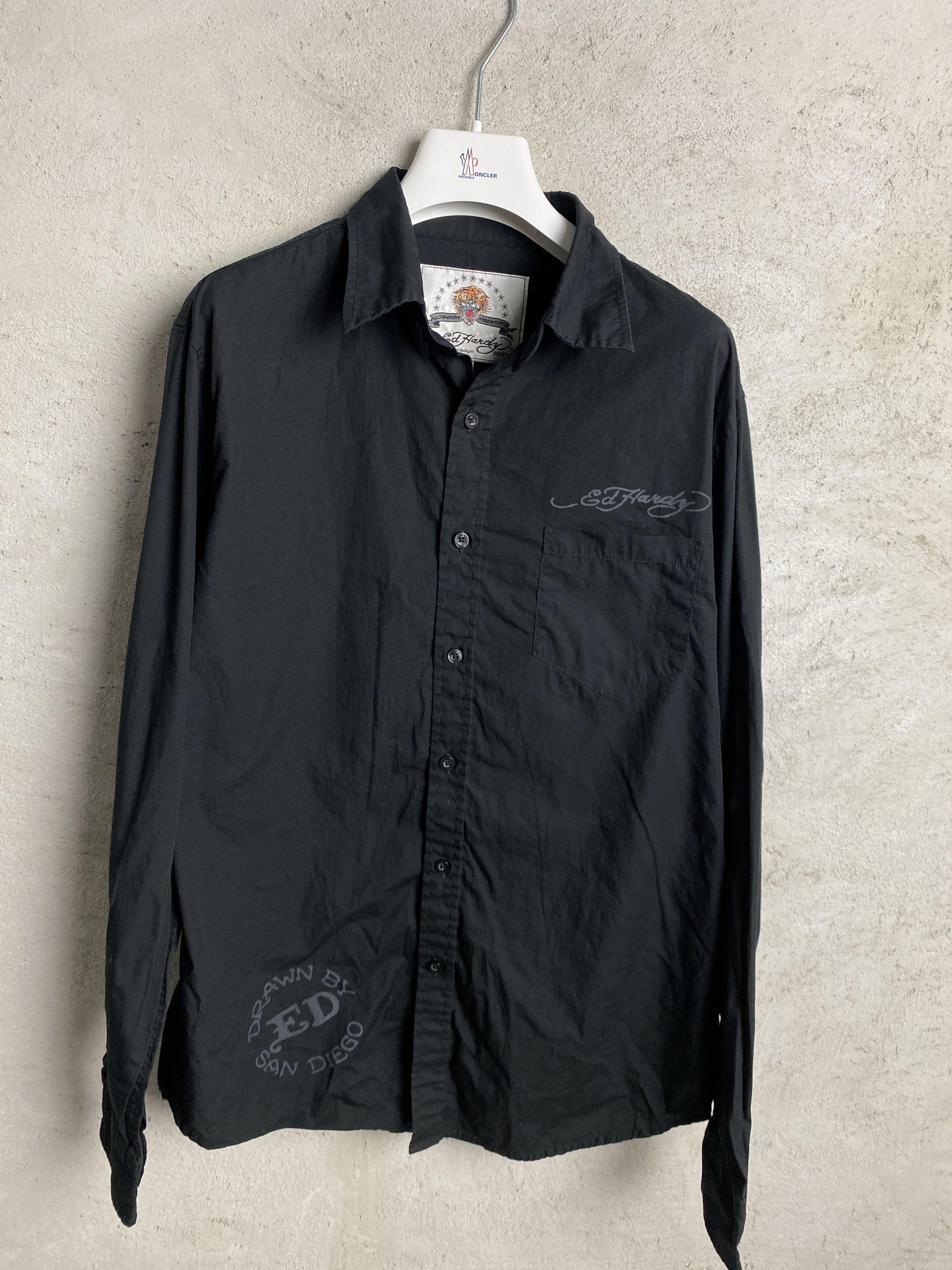 Ed Hardy Ed Hardy shirt y2k drip drill rap opium avant garde Size US M / EU 48-50 / 2 - 2 Thumbnail
