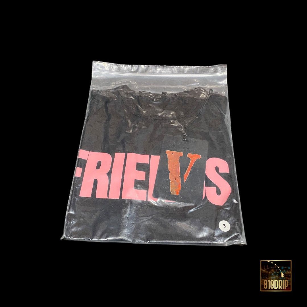 Vlone Vlone Pink Friends Tee Black (S) Size US S / EU 44-46 / 1 - 3 Thumbnail