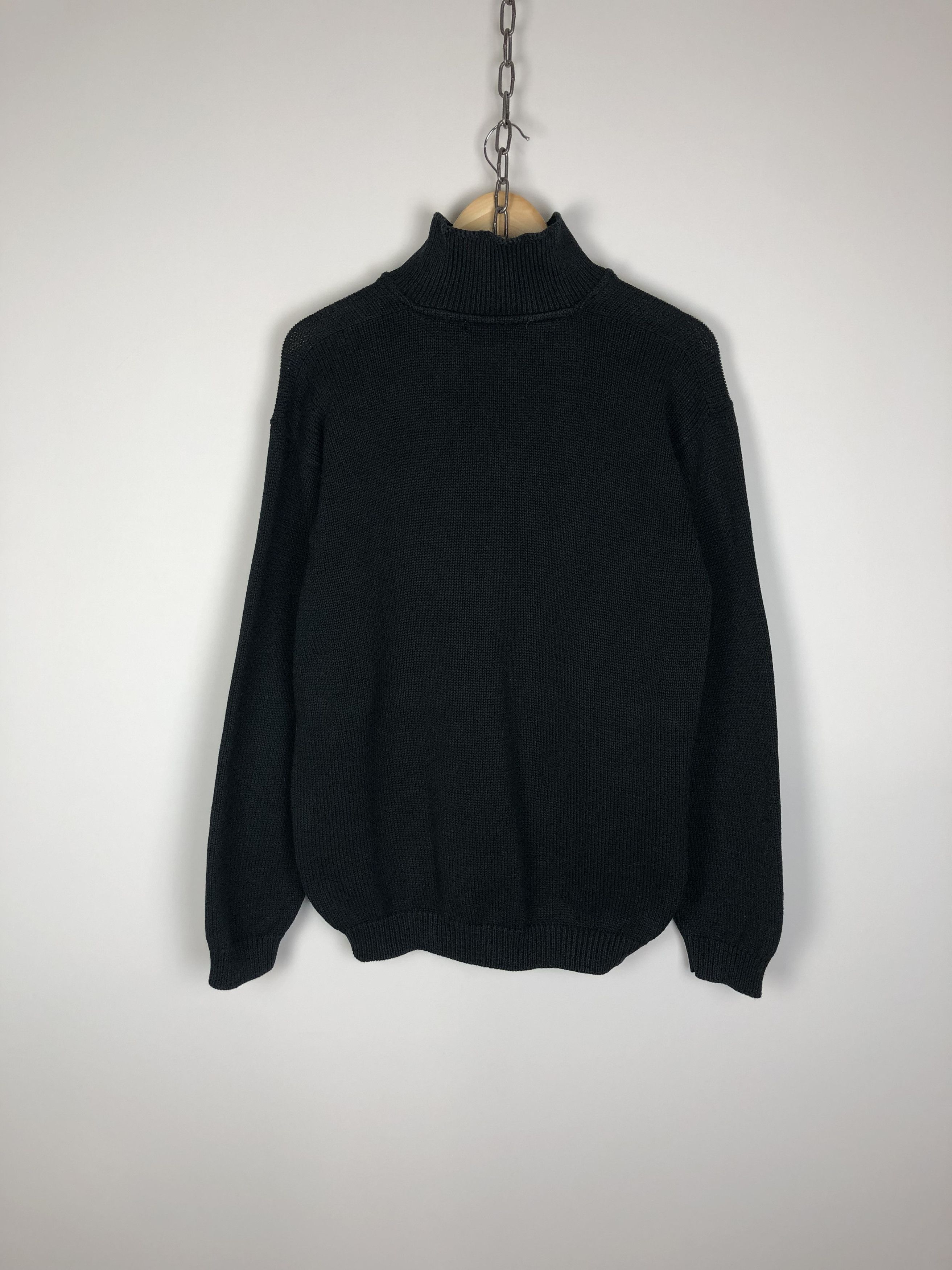 Polo Ralph Lauren Polo Ralph Lauren Knit Sweater Vintage Black XL Size US XL / EU 56 / 4 - 7 Thumbnail