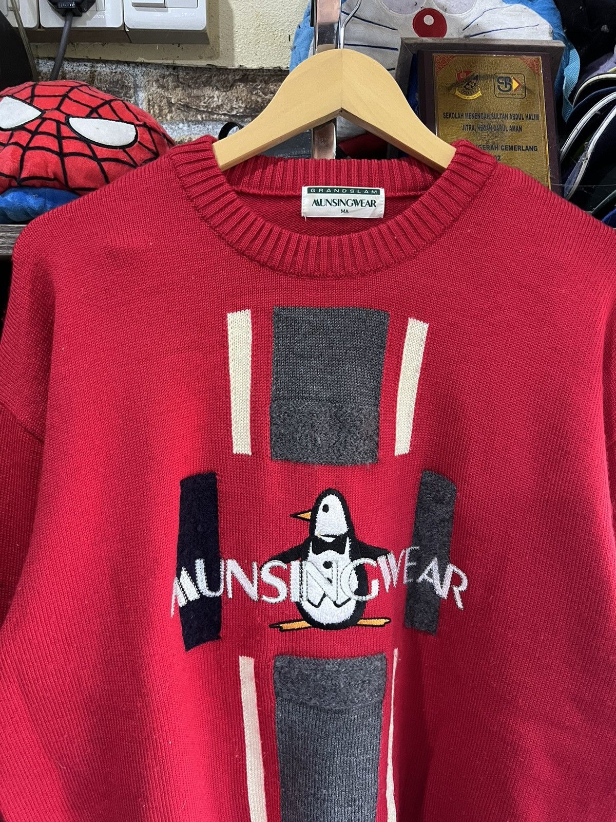 Grand Slam 🔥Vintage Grand Slam Munsingwear Knit Sweatshirt Size US M / EU 48-50 / 2 - 5 Thumbnail