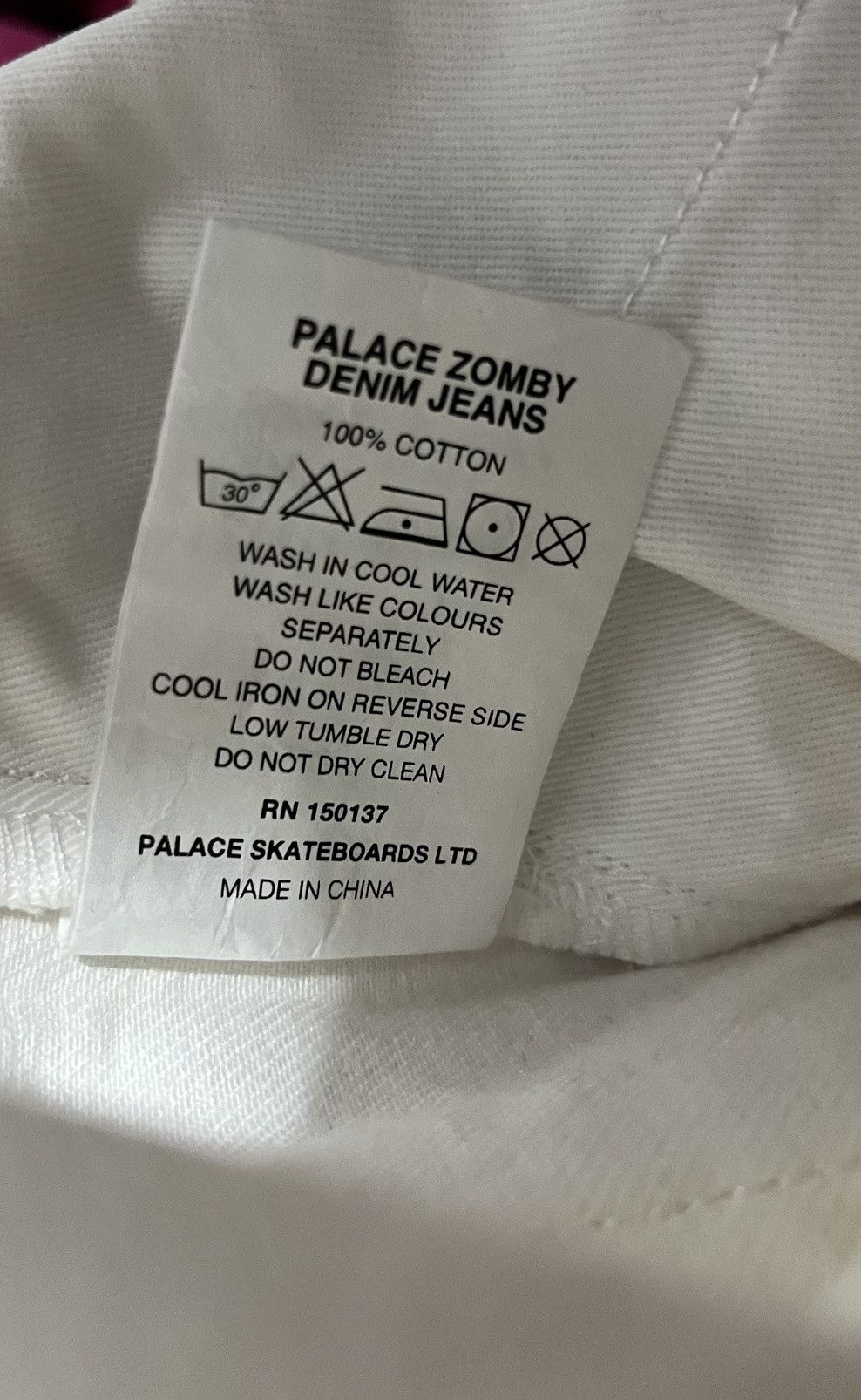 Palace Palace x Zomby Denim Jeans Size US 32 / EU 48 - 4 Thumbnail
