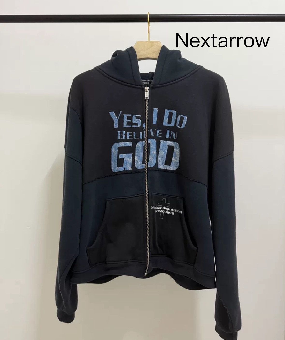Enfants Riches Deprimes Enfants Riches Deporimes 23FW slogan zipper hoodie jacket Size US L / EU 52-54 / 3 - 1 Thumbnail