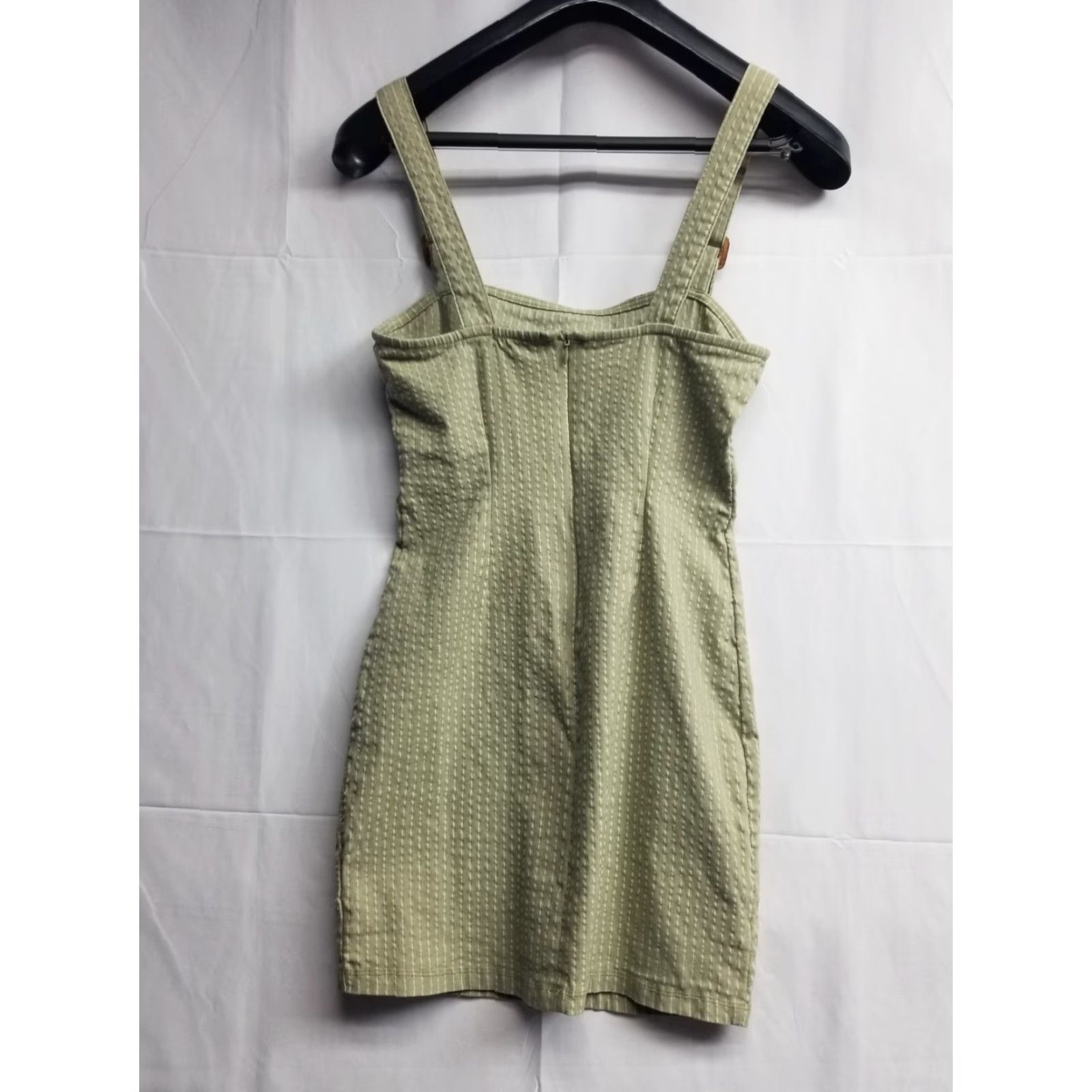 Forever 21 FOREVER 21 Green Long Sleeve Stretch Sleeveless Dress Women's Size Medium Size M / US 6-8 / IT 42-44 - 2 Thumbnail
