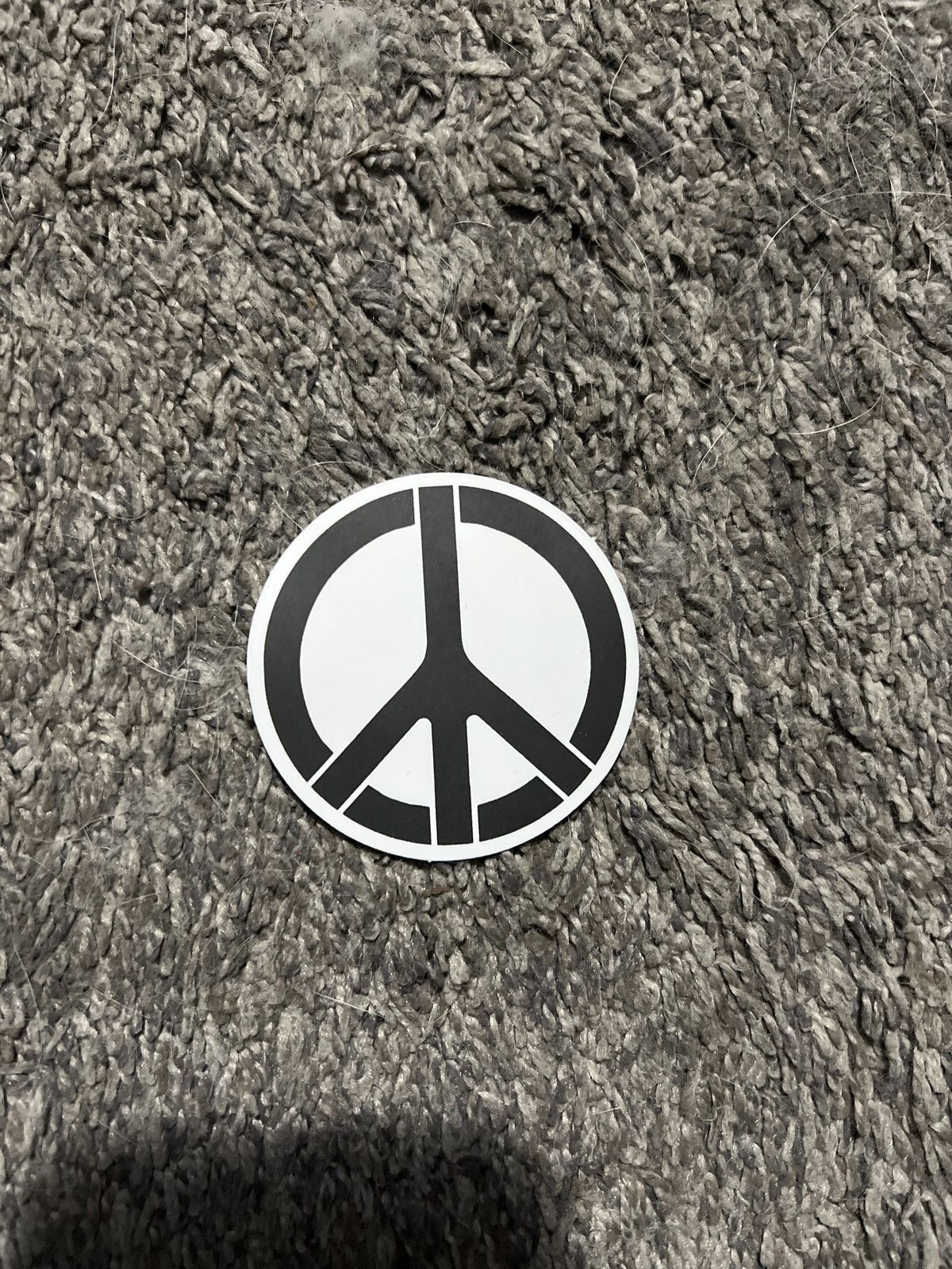Hypebeast Peace Symbol Sticker Size ONE SIZE - 1 Thumbnail