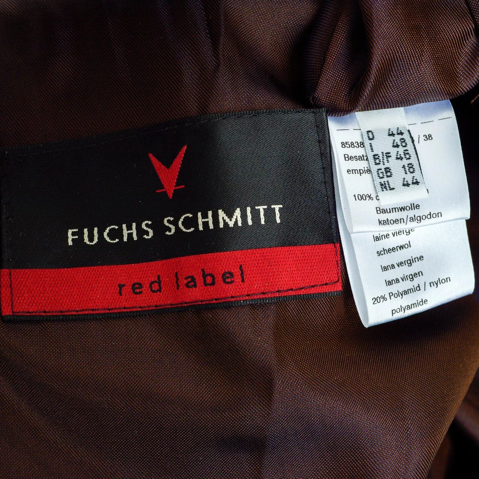 Other Fuchs Schmitt Red Label Women XL Coat Overcoat Collared Size XL / US 12-14 / IT 48-50 - 3 Thumbnail
