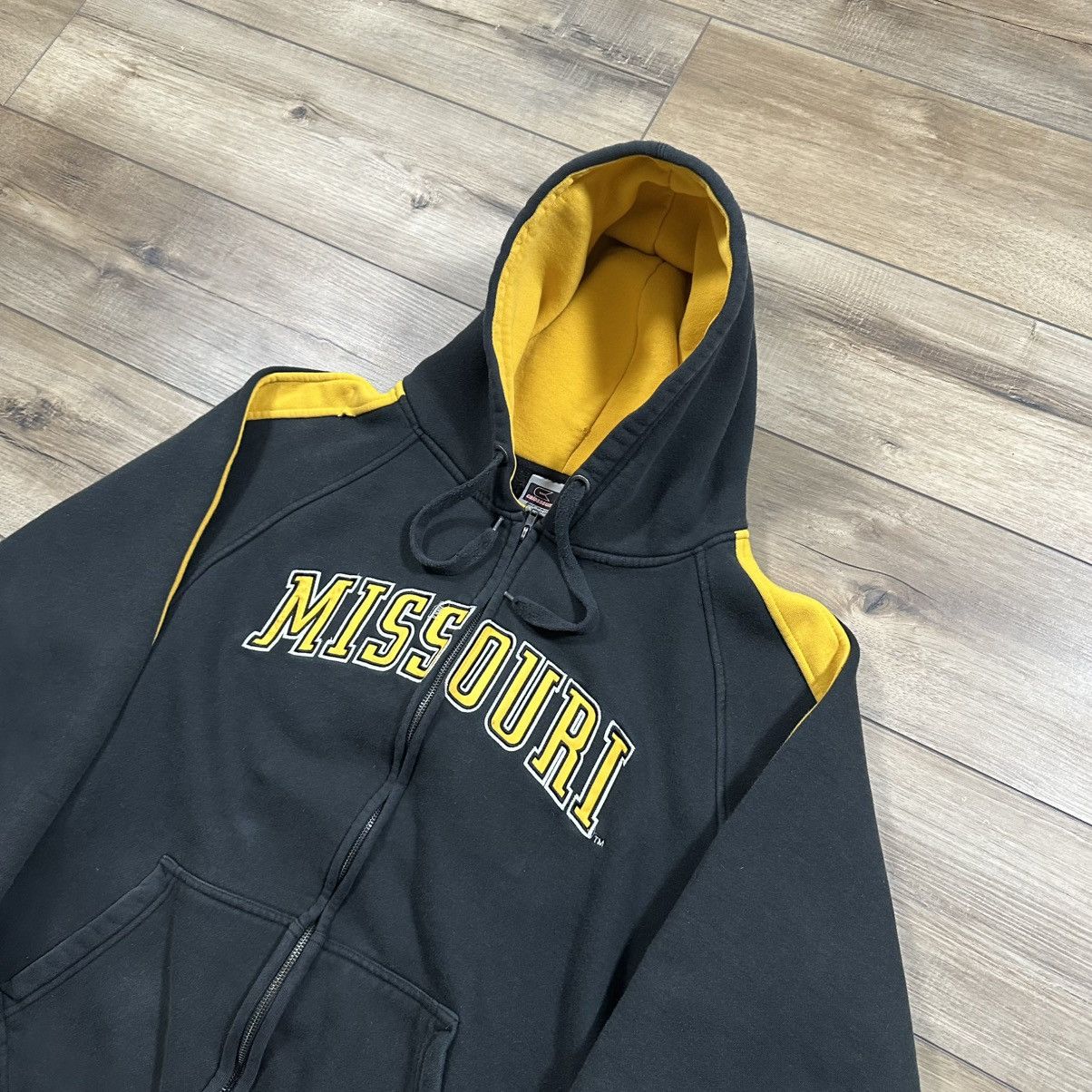 Colosseum Athletics Vintage 90s Missouri Tigers Mizzou Zip Up Jacket Size US XL / EU 56 / 4 - 3 Thumbnail