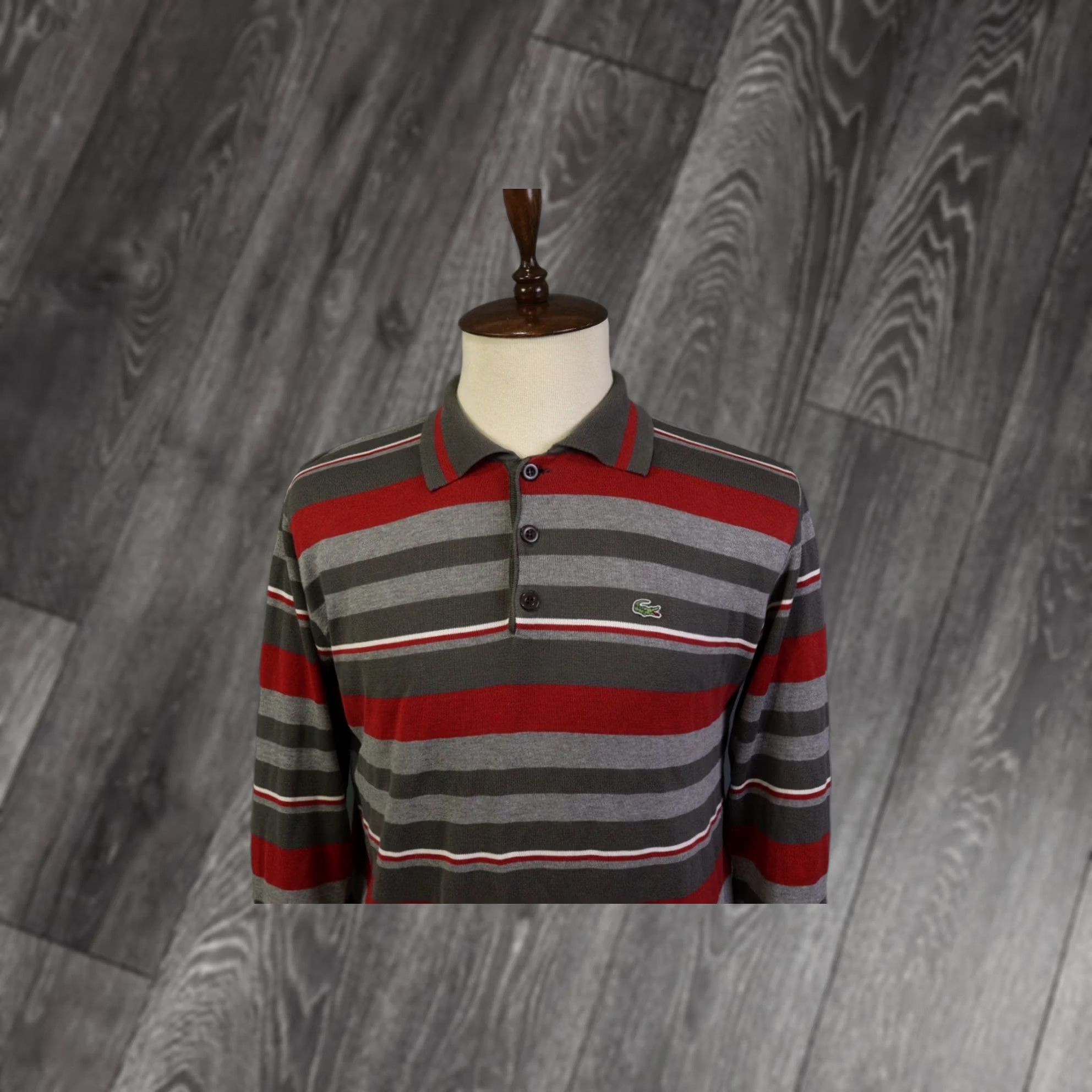 Lacoste × Supreme Supreme Lacoste Live Long Sleeve Jersey Polo