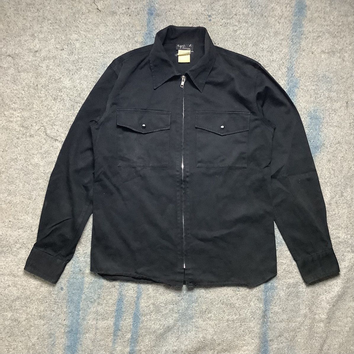 Designer × agnes b. Agnes B. Casual Jacket YKK Zipper Size US M / EU 48-50 / 2 - 1 Thumbnail
