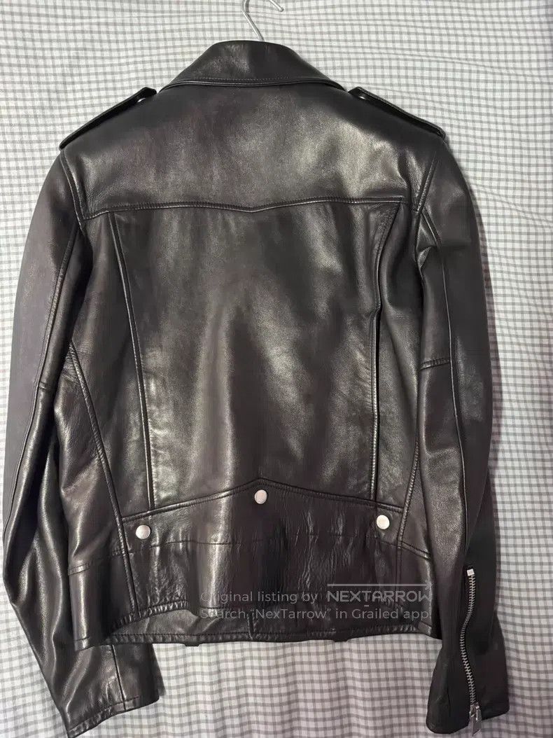 Saint Laurent Paris Saint Laurent Paris Motorcycle Zip Leather Jacket i Size US M / EU 48-50 / 2 - 2 Thumbnail