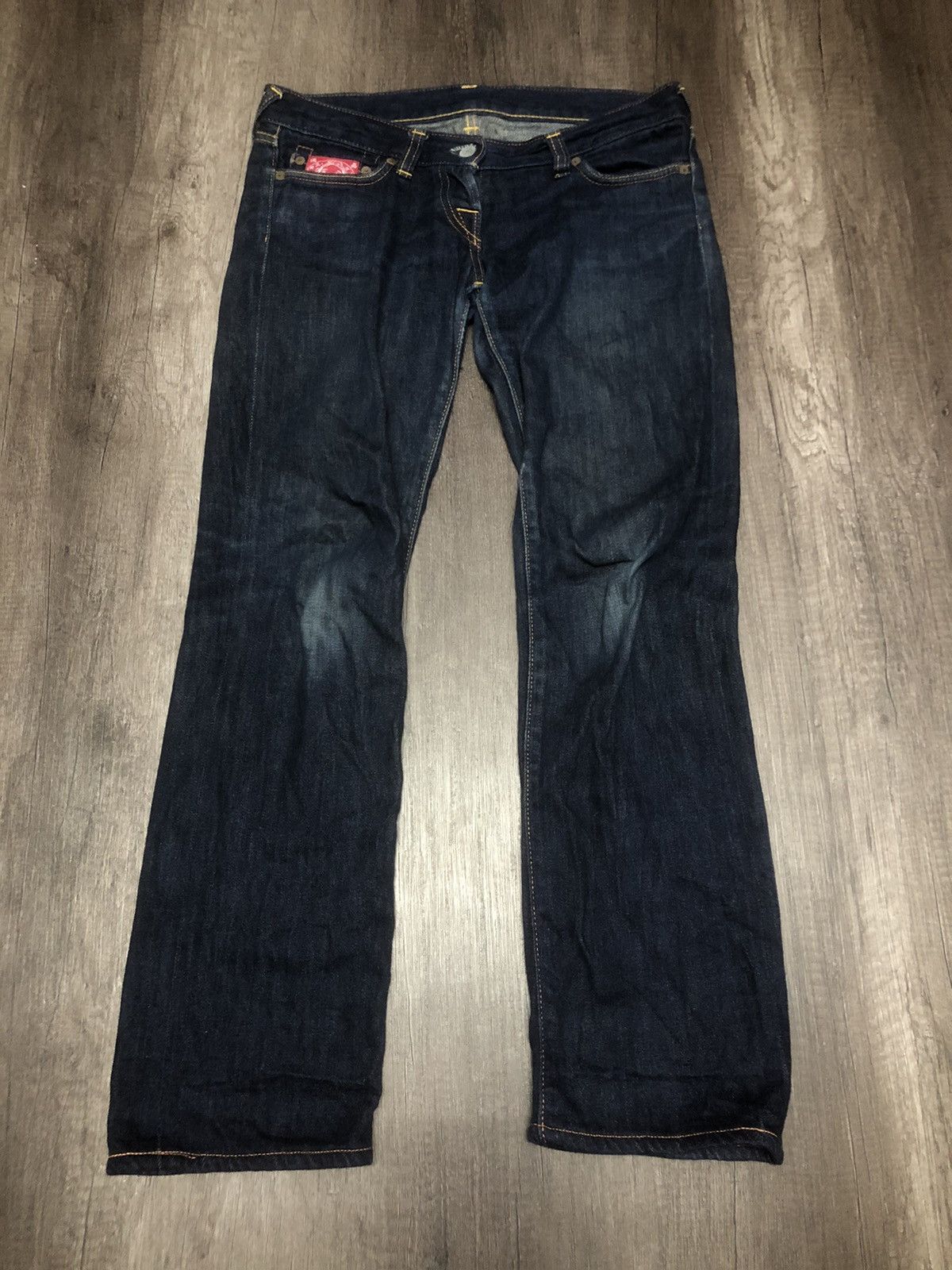 Evisu × Japanese Brand Evisu Donna Jeans Size 32" / US 10 / IT 46 - 8 Thumbnail