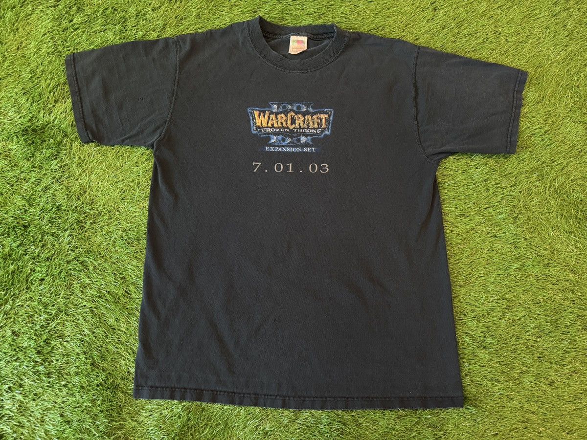 Vintage Vintage Warcraft 3 Frozen Throne Blizzard Arthas Menethil Size US L / EU 52-54 / 3 - 1 Thumbnail