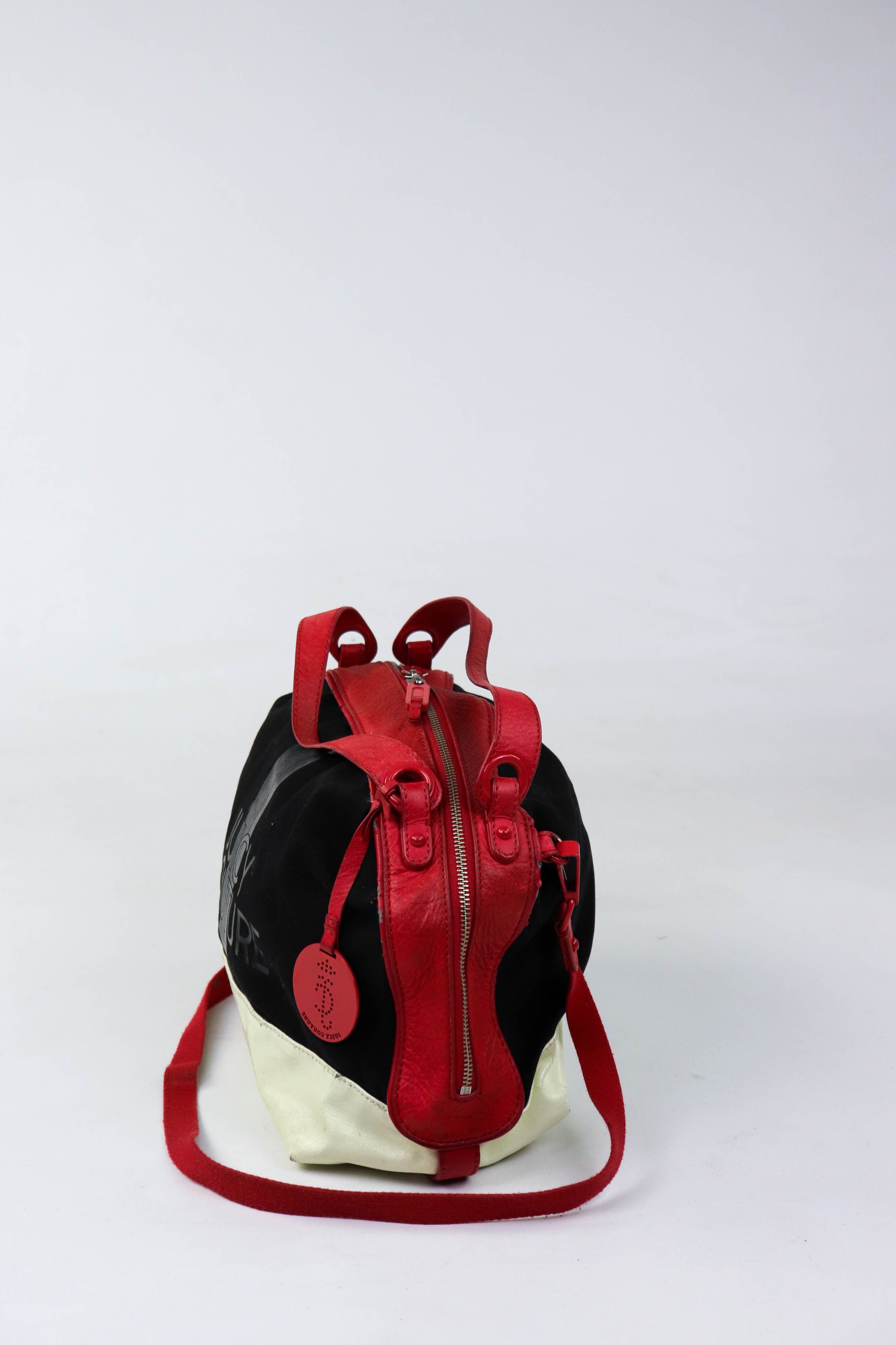 Juicy Couture Y2K 00s Vintage Juicy Couture Black/Red Crossbody Bag Size ONE SIZE - 4 Thumbnail