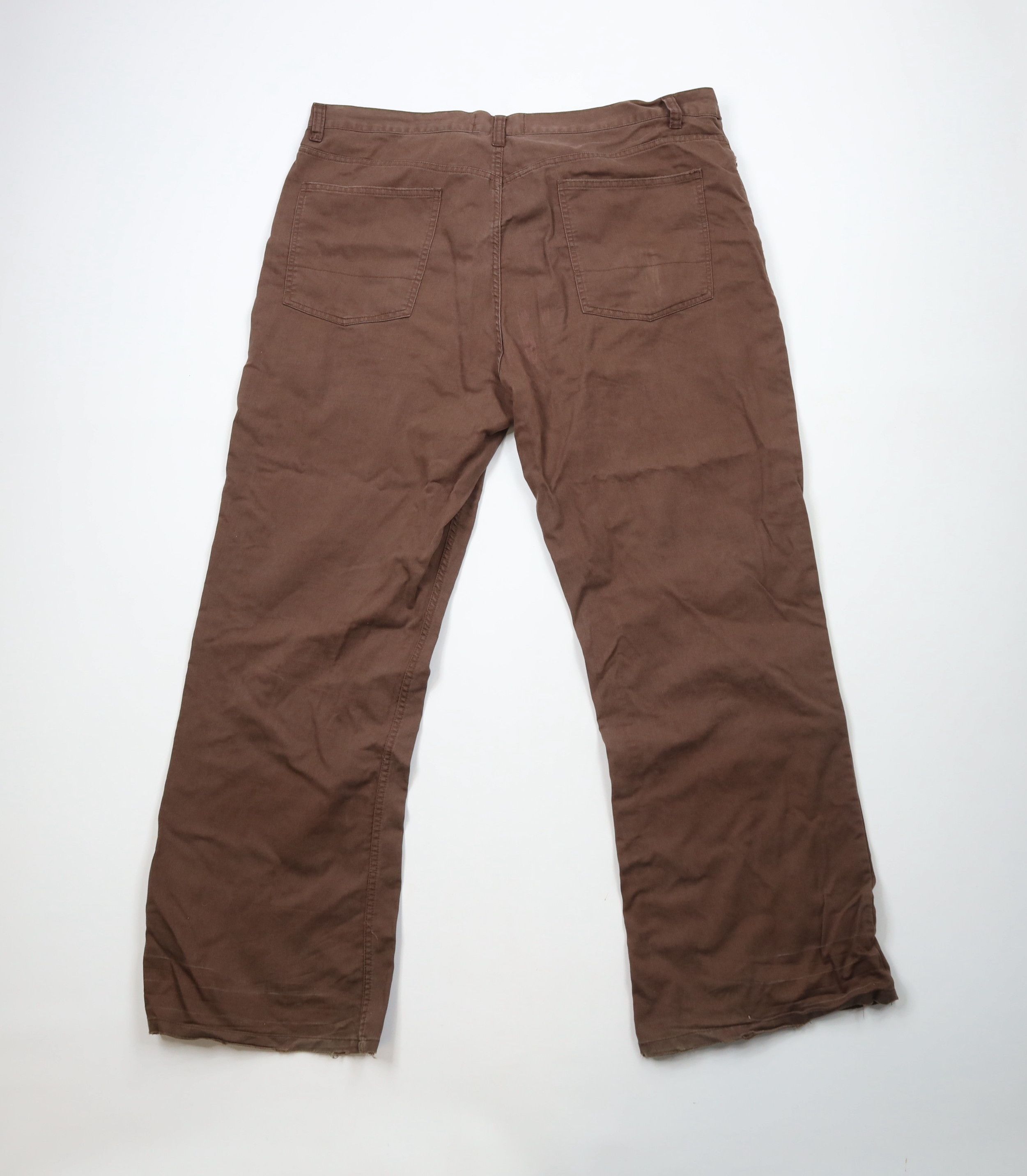 Vintage Vintage 90s Y2K Streetwear Baggy Sandstone Wide Leg Pants Size US 42 / EU 58 - 9 Thumbnail