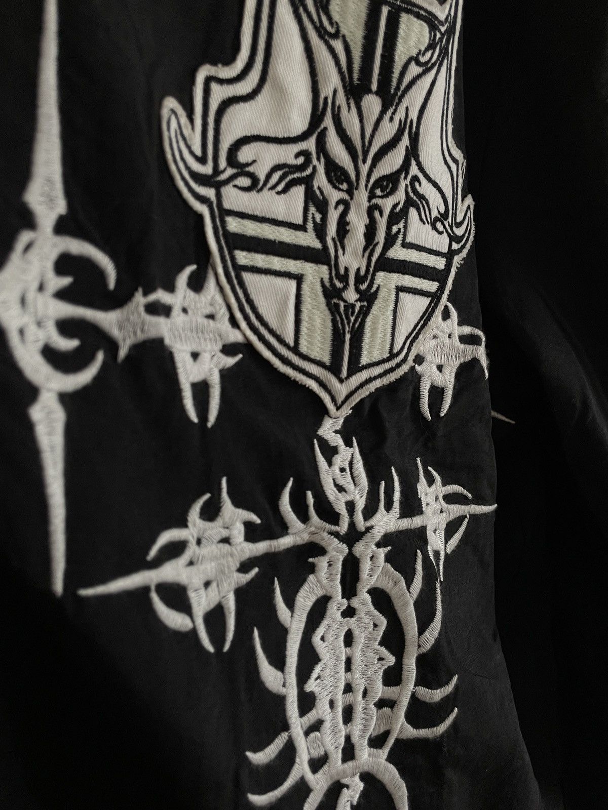 Drop Dead Clothing EMBROIDERED 2 LAYER NYLON JACKET Size US L / EU 52-54 / 3 - 7 Thumbnail
