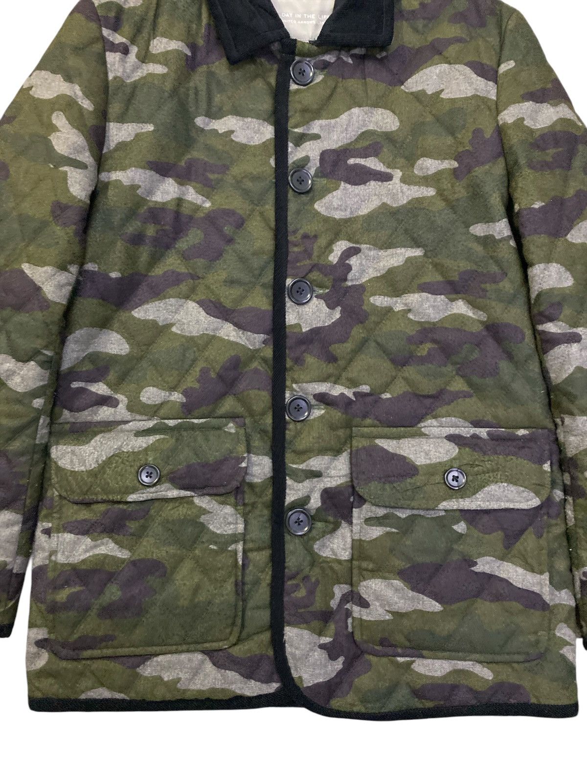 United Arrows United Arrows Camo Quilted Jacket Size US M / EU 48-50 / 2 - 5 Thumbnail