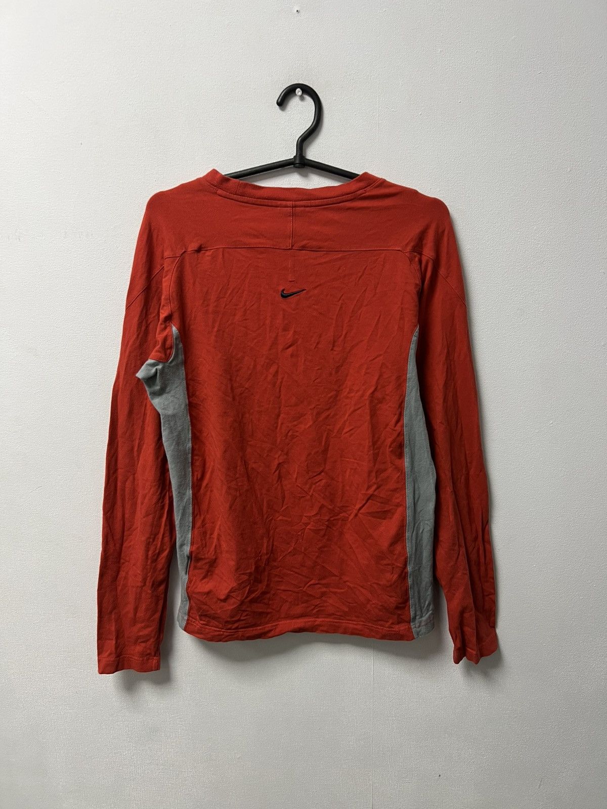 Nike Nike Shox Vintage Long Sleeve White Big Logo Drill Size US S / EU 44-46 / 1 - 8 Thumbnail