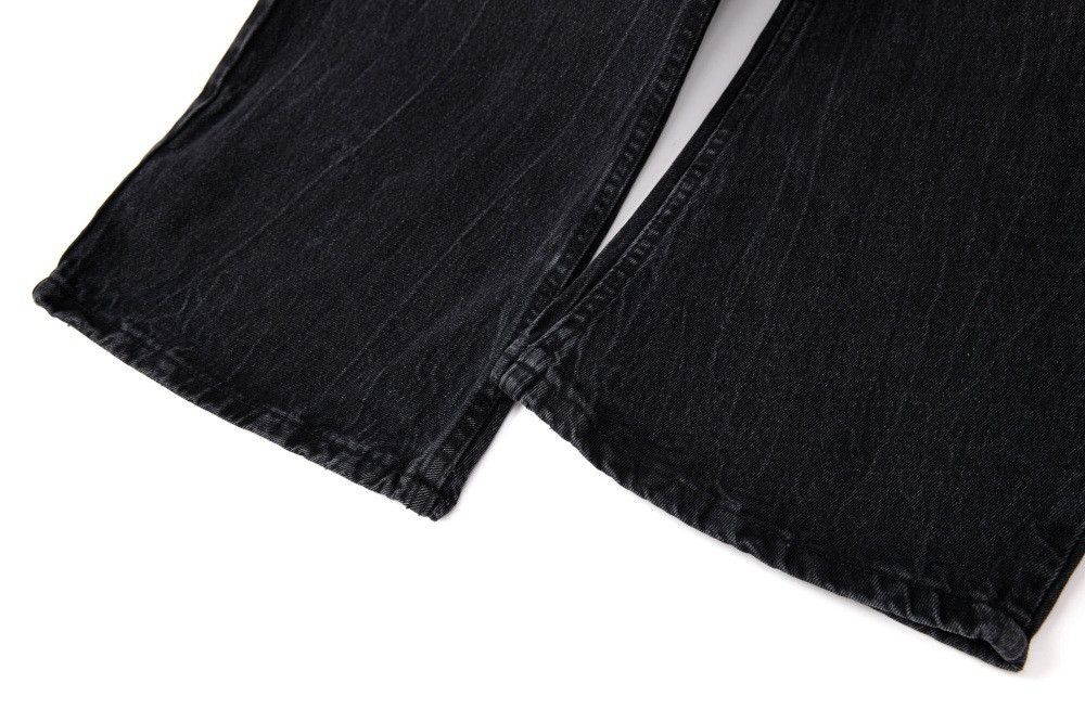 Vintage Men's vintage loose washed distressed punk scimitar jeans Size US 32 / EU 48 - 6 Thumbnail