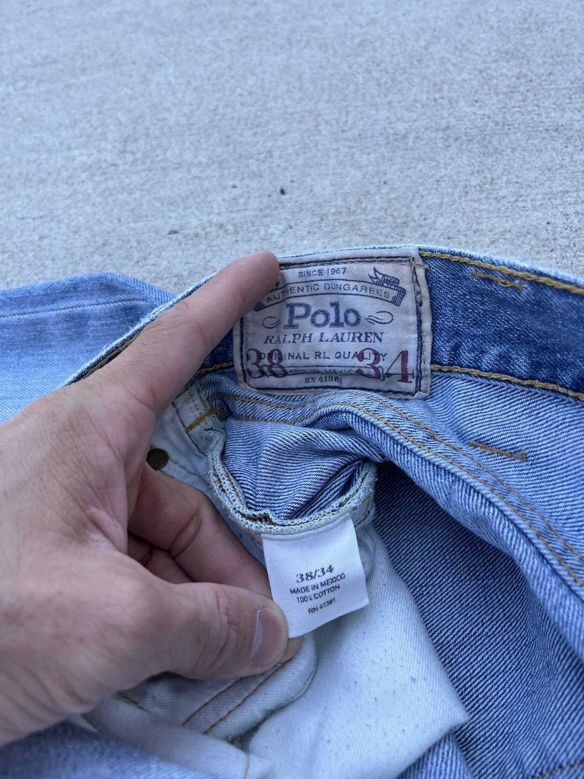 Polo Ralph Lauren Vintage Y2K Polo Ralph Lauren Classic Jeans Size US 38 / EU 54 - 9 Thumbnail
