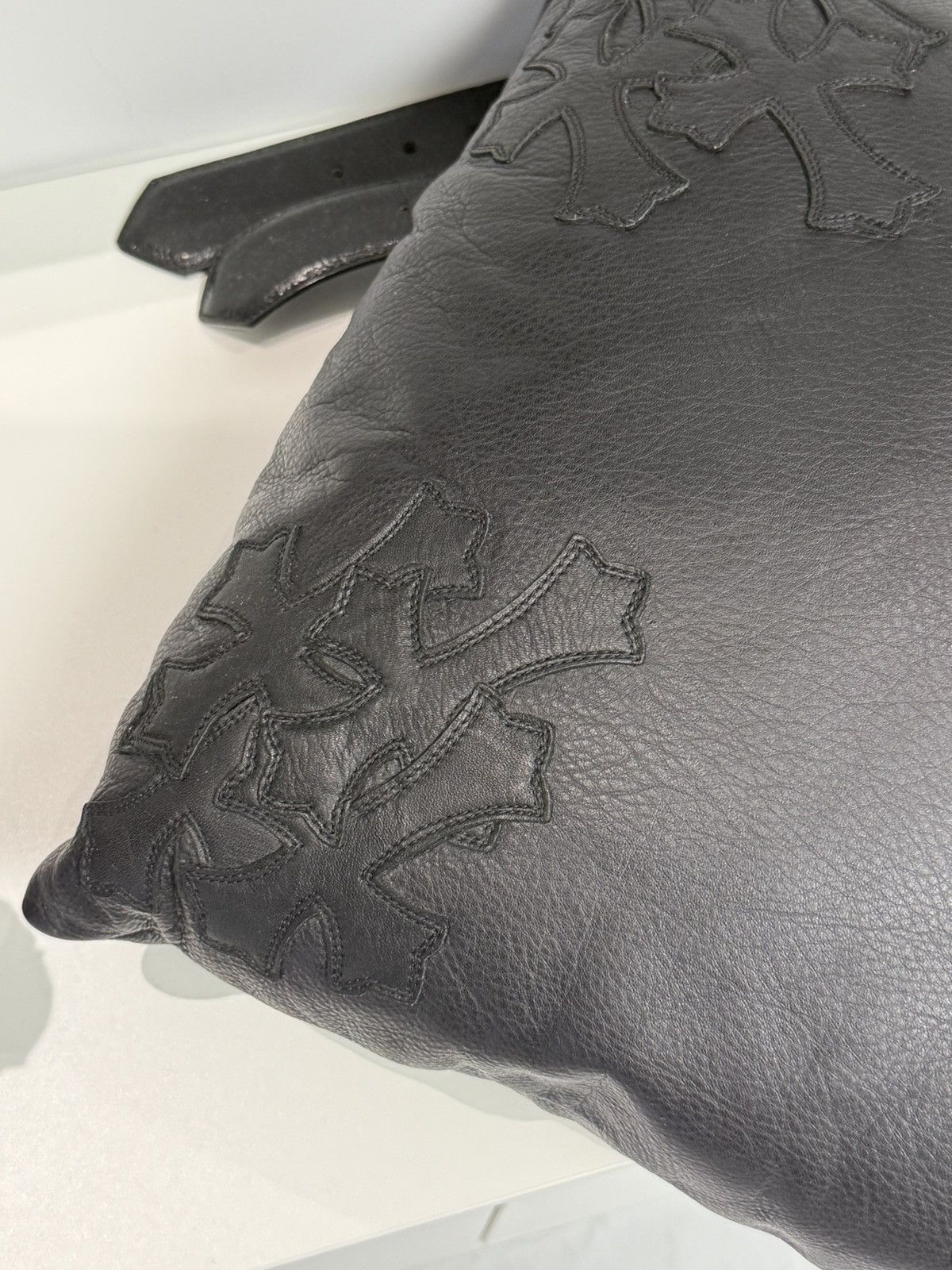 Chrome Hearts Chrome Hearts Black Cross Patched Pillow Large Size ONE SIZE - 14 Thumbnail