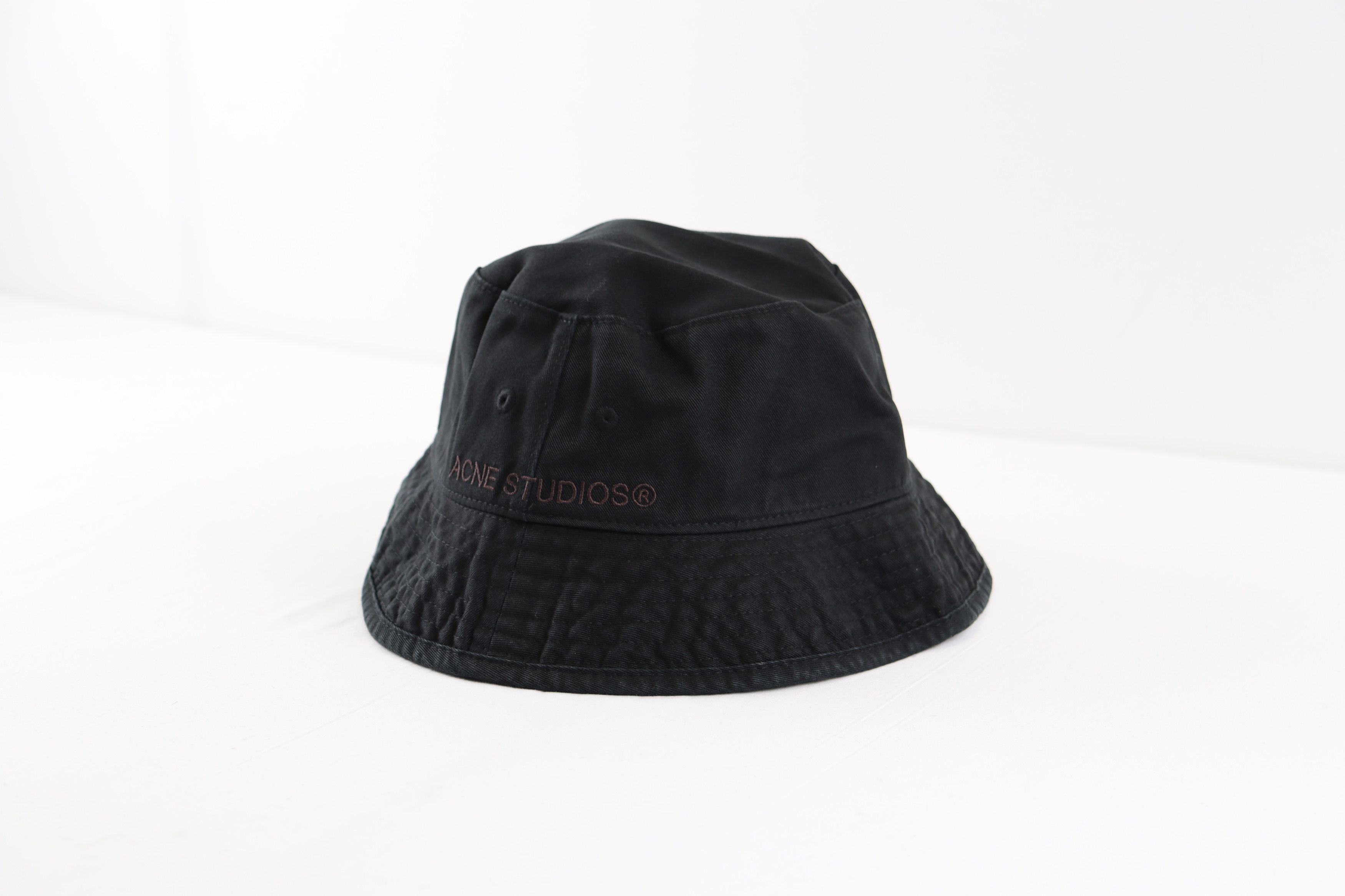 Acne Studios o1rshd1 Size: OS / Hat in Black Size ONE SIZE - 3 Thumbnail