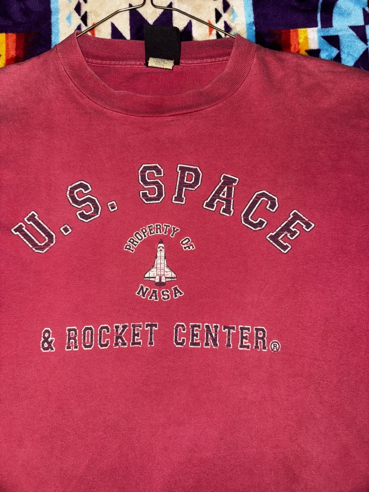 Vintage Vintage Single Stitched NASA t shirt Size US M / EU 48-50 / 2 - 2 Thumbnail
