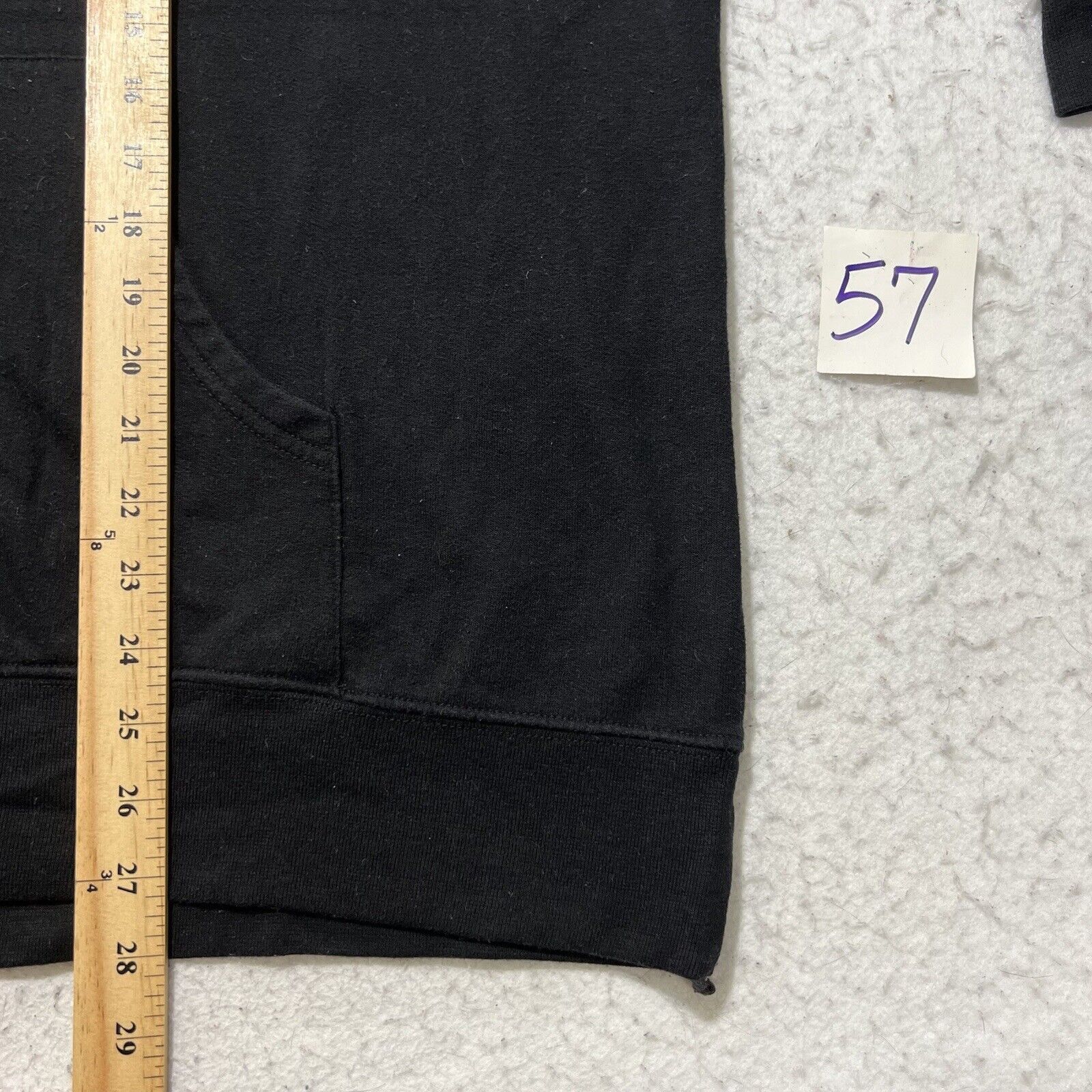 Other Xersion XXL Hoodie Black Fleece Lined Drawstring Sweatshirt Size US XXL / EU 58 / 5 - 9 Thumbnail