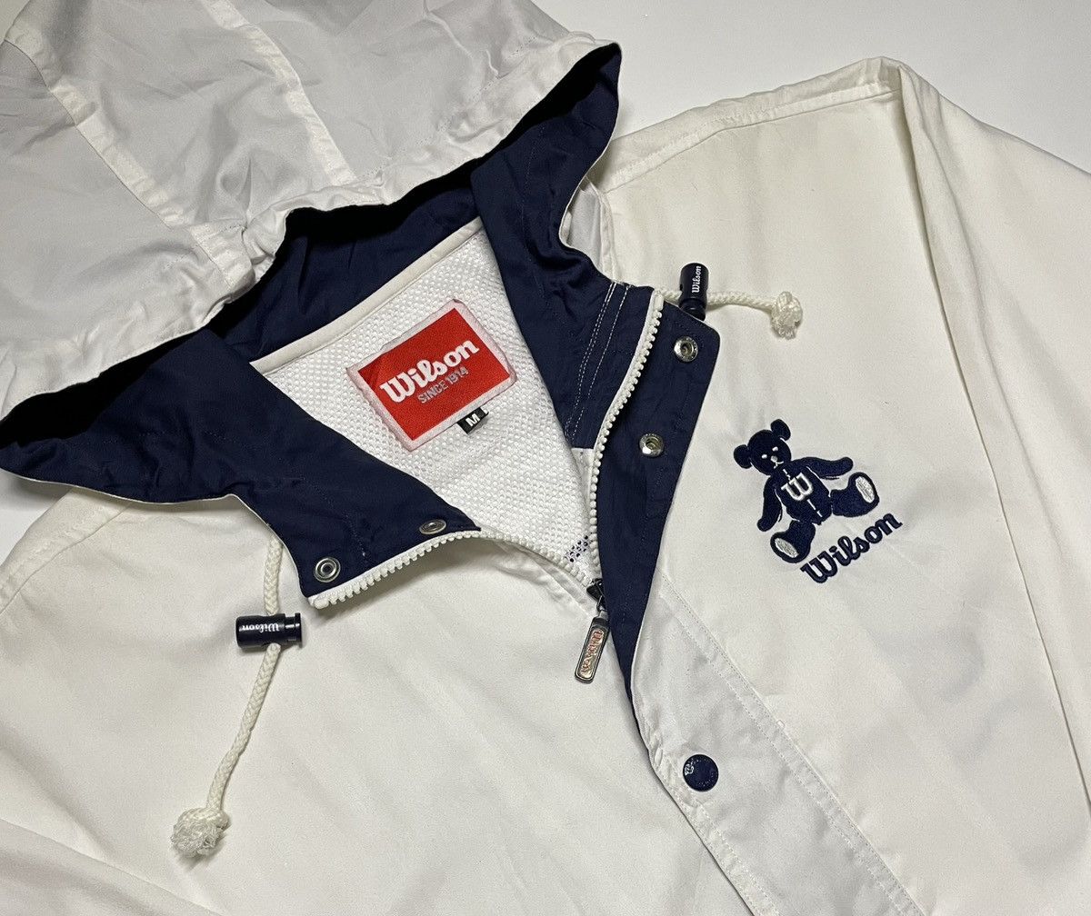 Wilson Wilson 1914 Embroidered Bear biglogo Windbreaker jacket Size US M / EU 48-50 / 2 - 8 Thumbnail