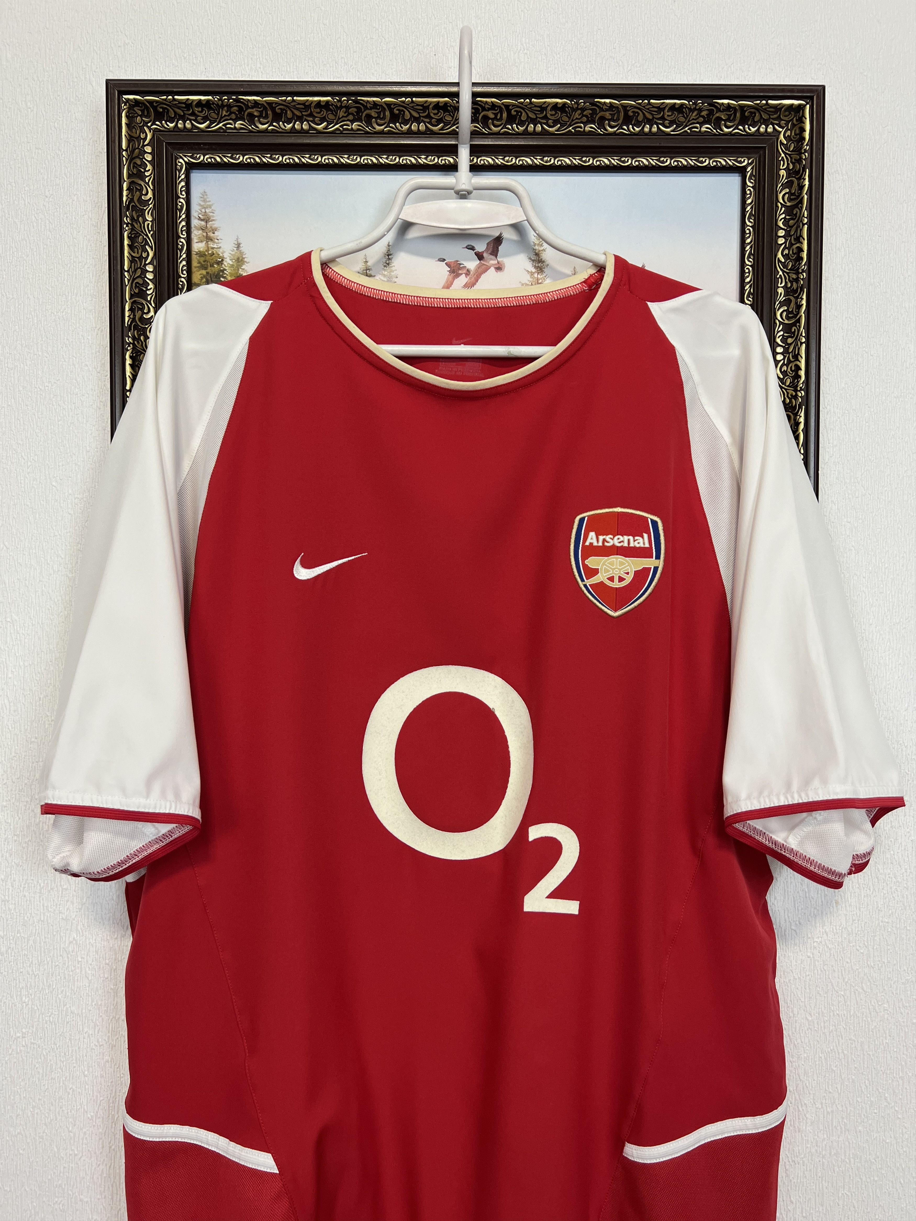 Nike Arsenal Home football shirt Soccer Jersey Trikot Gunners Size US L / EU 52-54 / 3 - 2 Thumbnail