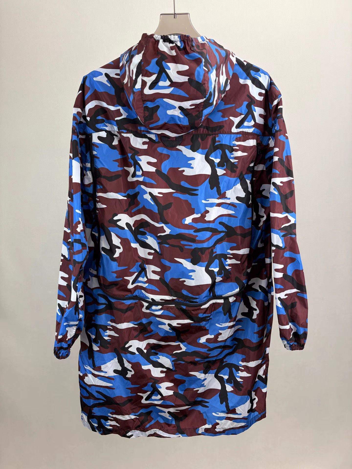 Prada PRADA Triangle Logo Camouflage Long Trench Coat K1 Size US M / EU 48-50 / 2 - 2 Thumbnail