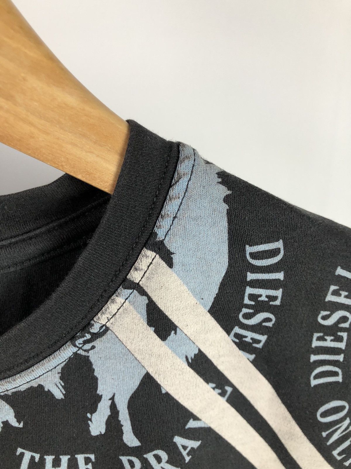 Diesel × If Six Was Nine Vintage DIESEL Y2K monogram very rare opium t shirts Size US M / EU 48-50 / 2 - 8 Thumbnail