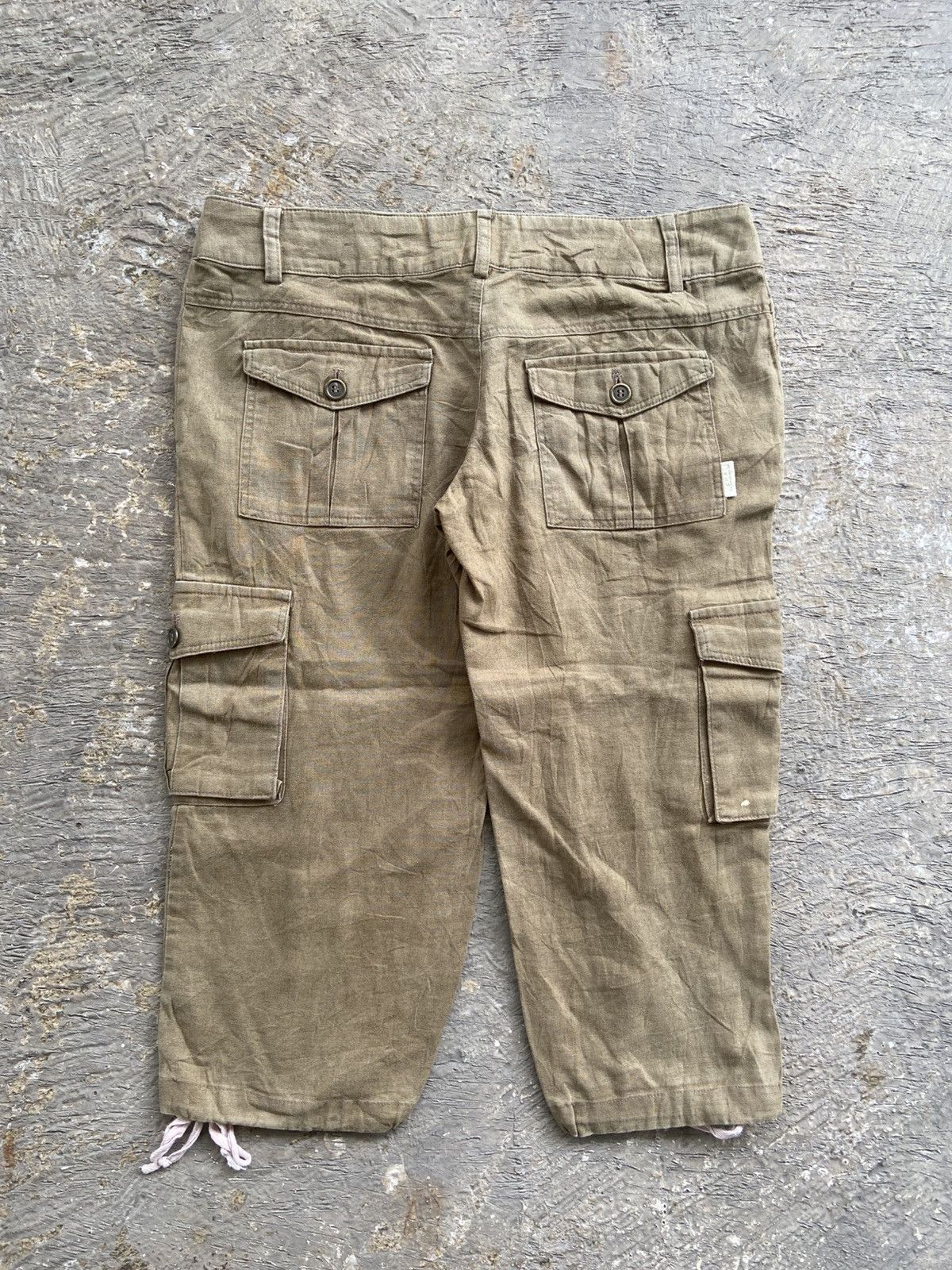 GOA 2000s GOA - Archive Cargo Cropped Pants Size 32" / US 10 / IT 46 - 9 Thumbnail