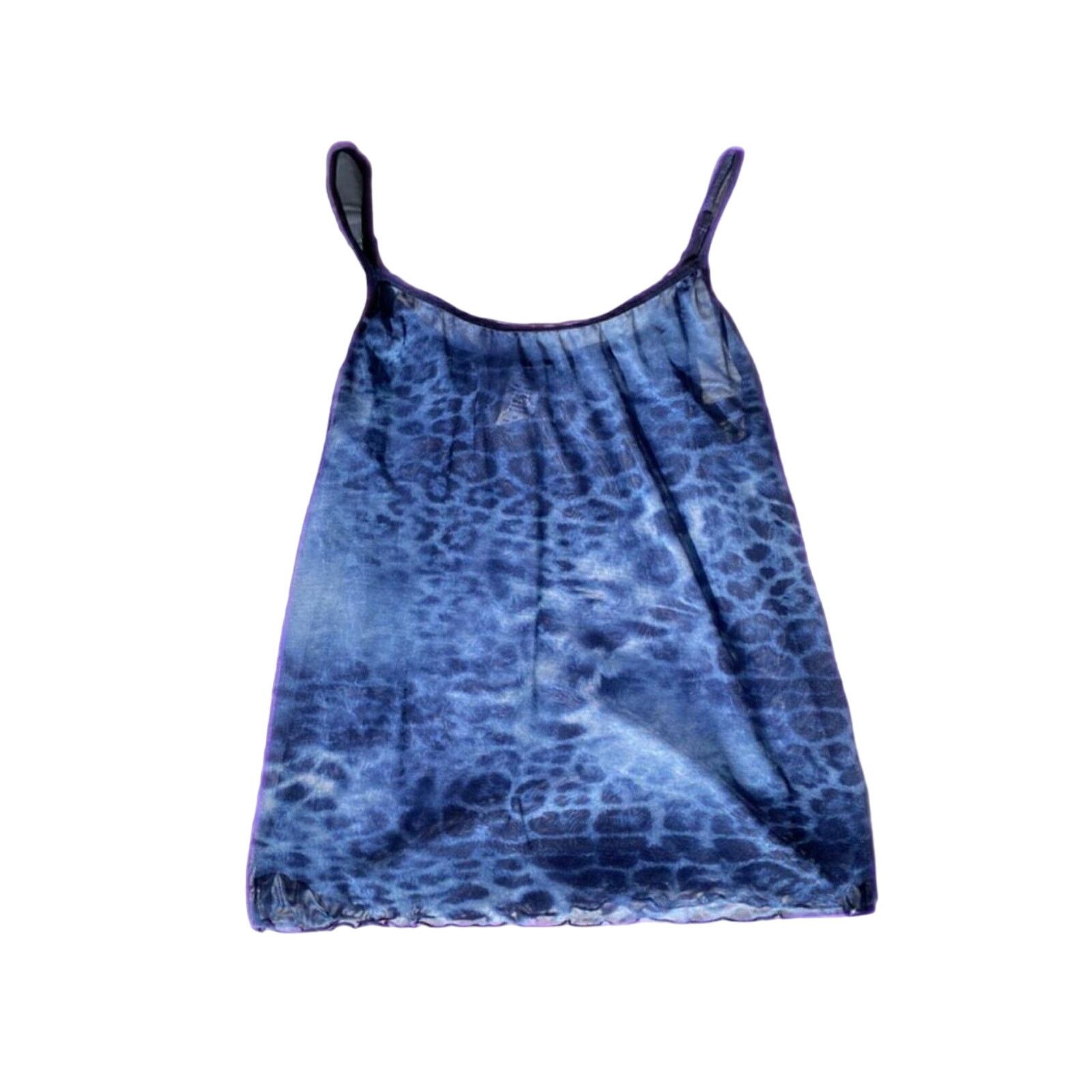 Other Mesh blue leopard cami Size M / US 6-8 / IT 42-44 - 1 Thumbnail