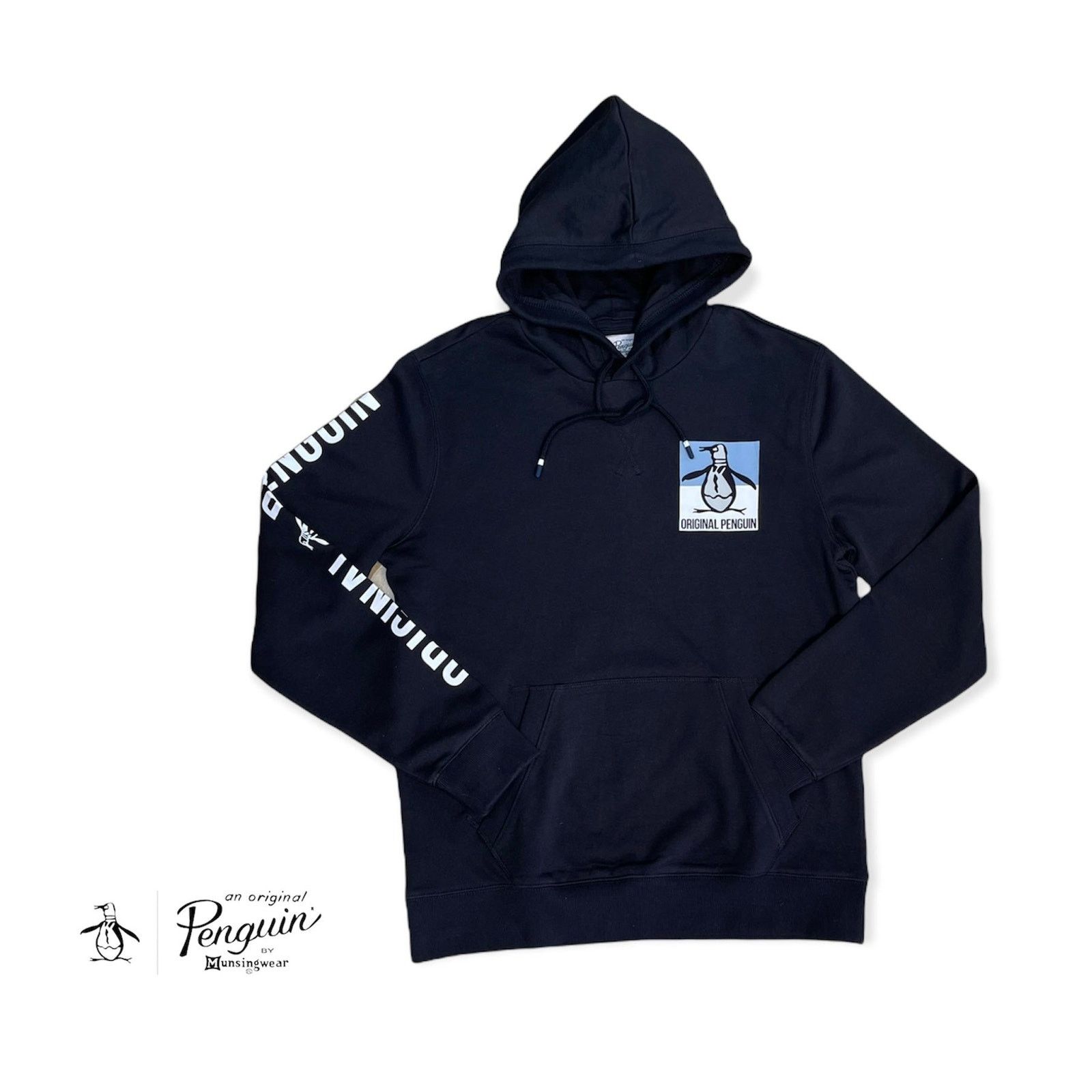 Original Penguin NWT Original Penguin Men's Logo Print Pullover Hoodie sz M Size US M / EU 48-50 / 2 - 1 Thumbnail